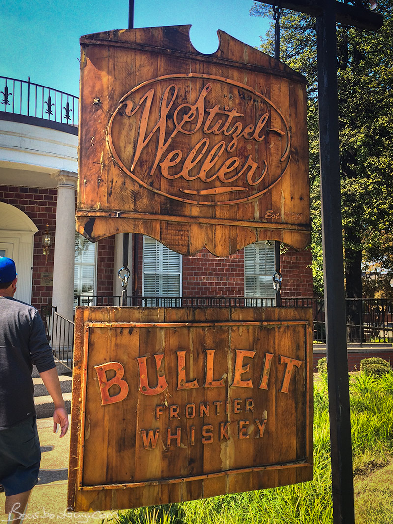 The tour ended in the same building it started in. This time you got to walk in through Pappy's...I mean Tom Bulleit's...office. Then the tour guide makes fun of him, says how much she loves him and we do a tasting. It's fine.
