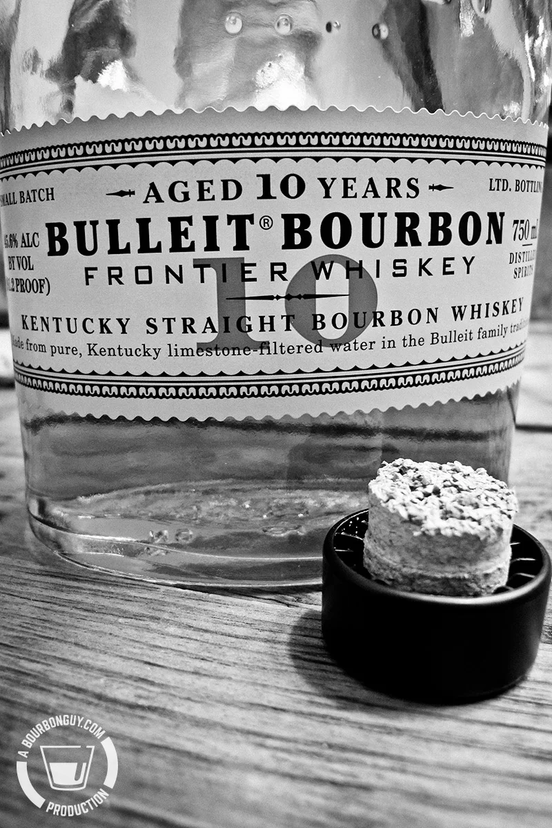 Bulleit 10 Year Old and a borken cork