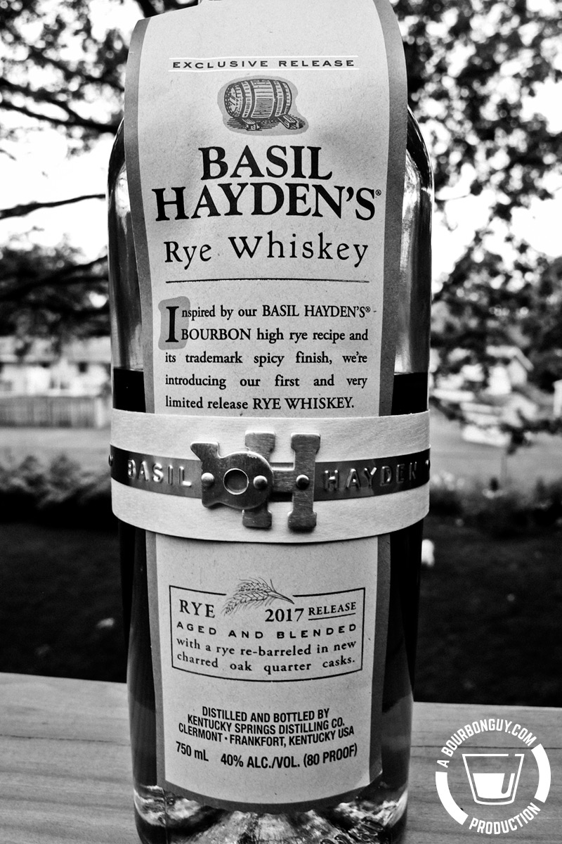 Basil Hayden's Rye Whiskey