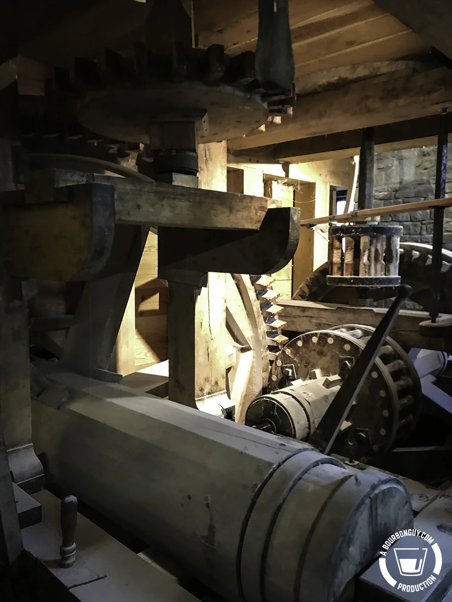 Another view of the mill gears