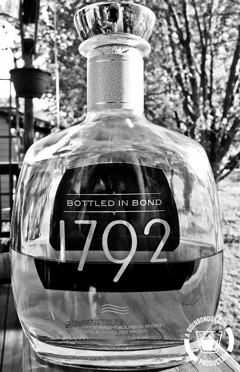 Image: Front view of a bottle of 1792 Bottled in Bond Limited Edition Bourbon