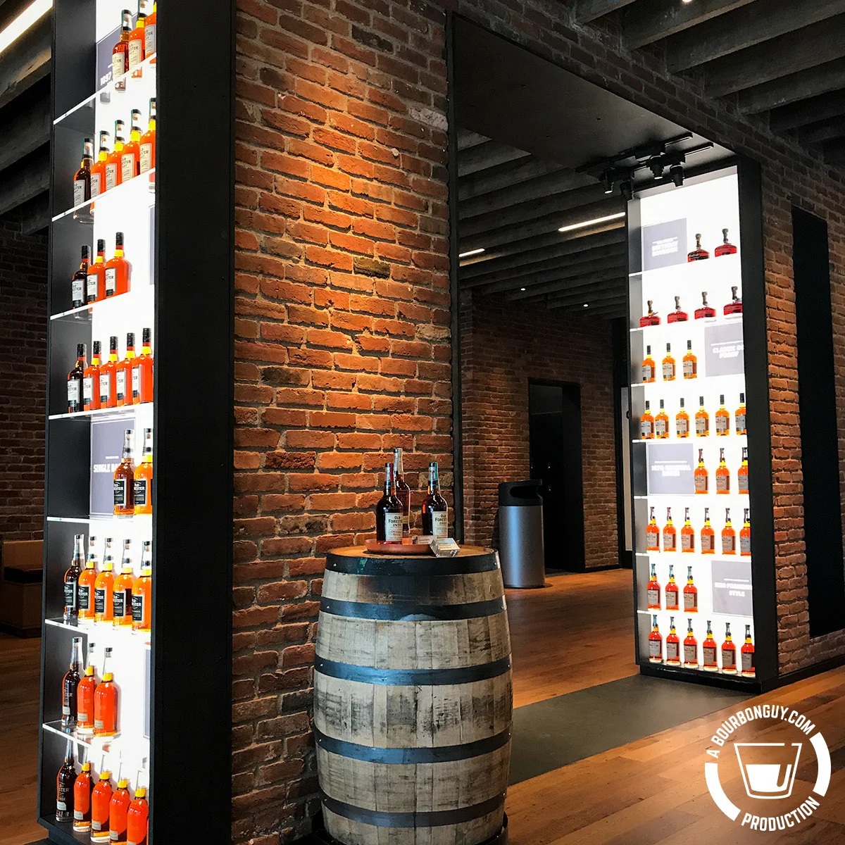 Old Forester Distilling Co. Tour Waiting area