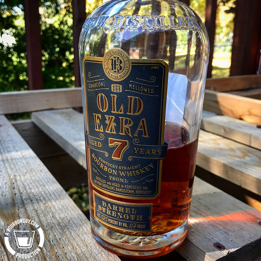 Old Ezra Barrel Strength 7 Year Old Bourbon Bourbon Guy
