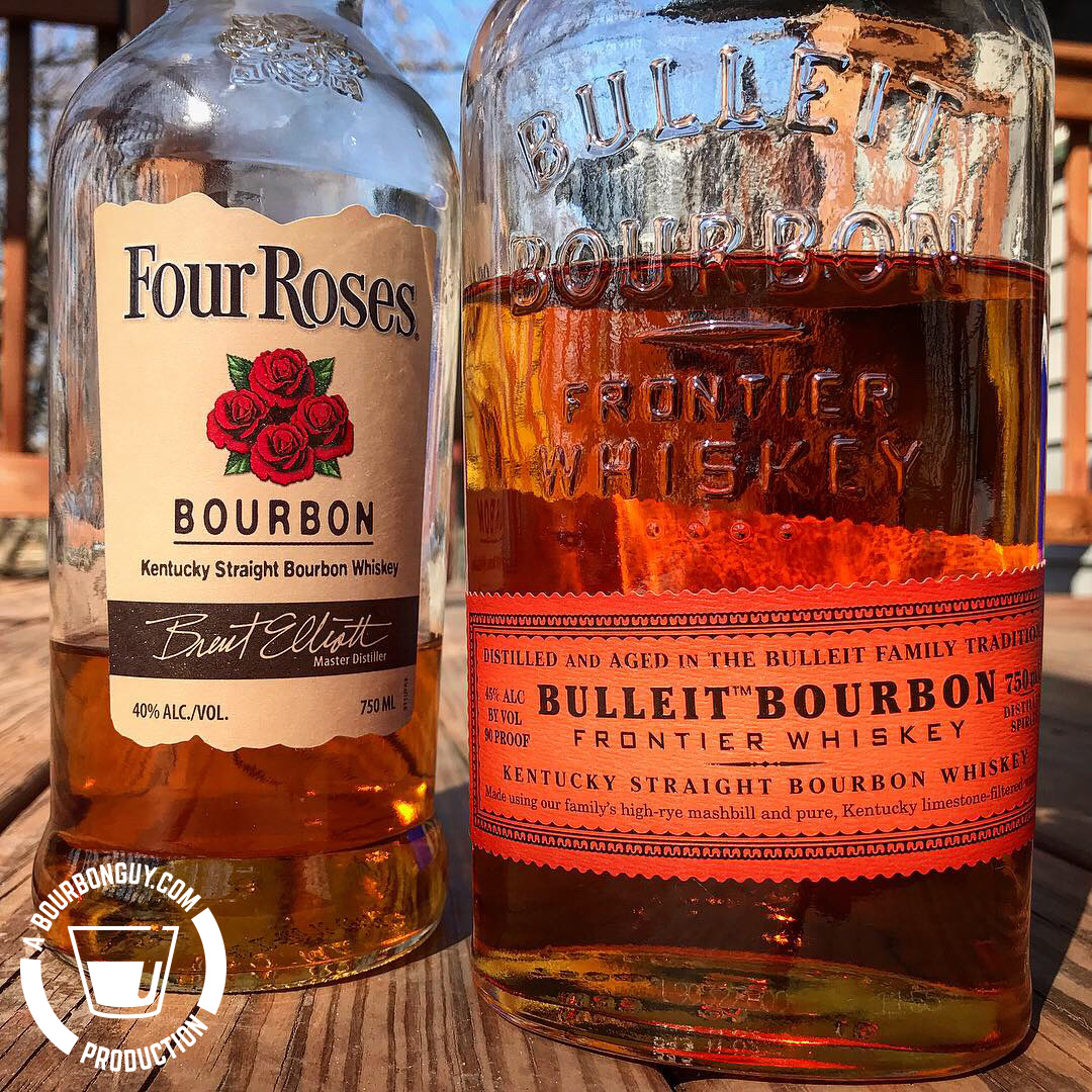 Bottom-Shelf Brackets 2019: Round 1: Four Roses vs. Bulleit and Jim Beam  Bonded vs. Old Grand-Dad Bonded — BOURBON GUY