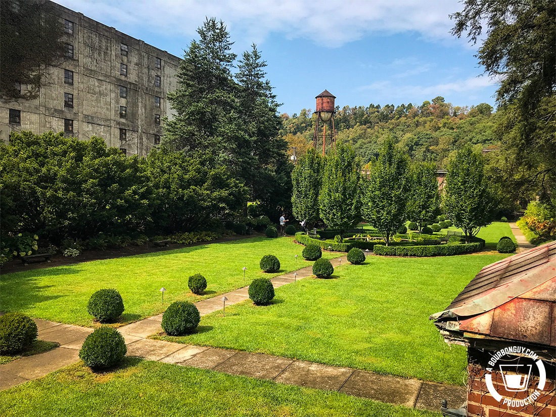 IMAGE: The “Formal Gardens” a recreation of the gardens of Col. E. H. Taylor once had in the same spot.