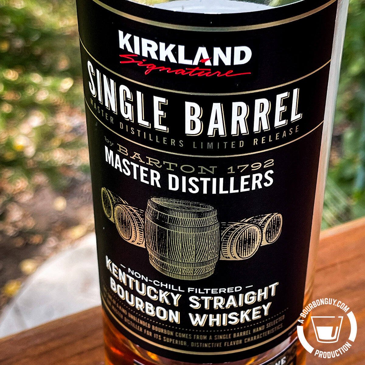 Kirkland Signature Single Barrel Kentucky Straight Bourbon Whiskey —  BOURBON GUY