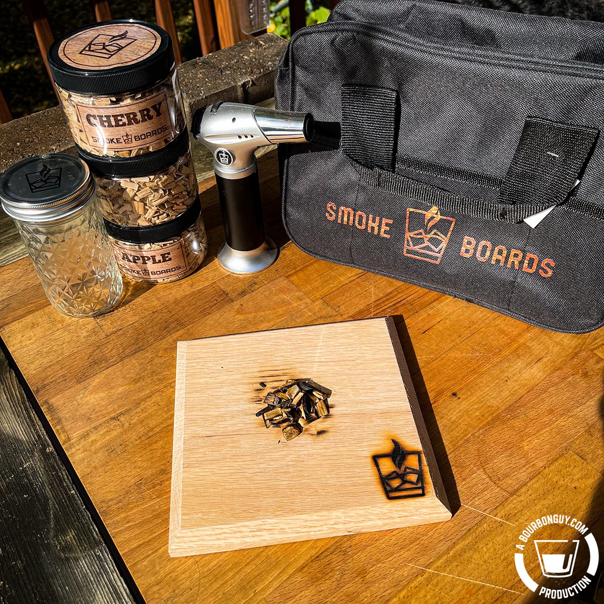 Smoke Boards: Cocktail Smoking Kit — BOURBON GUY