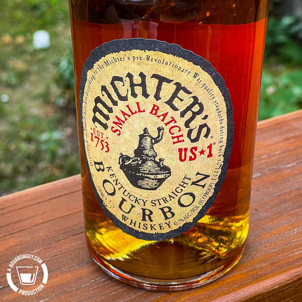 IMAGE: Front label of Richter's US-1 Bourbon.