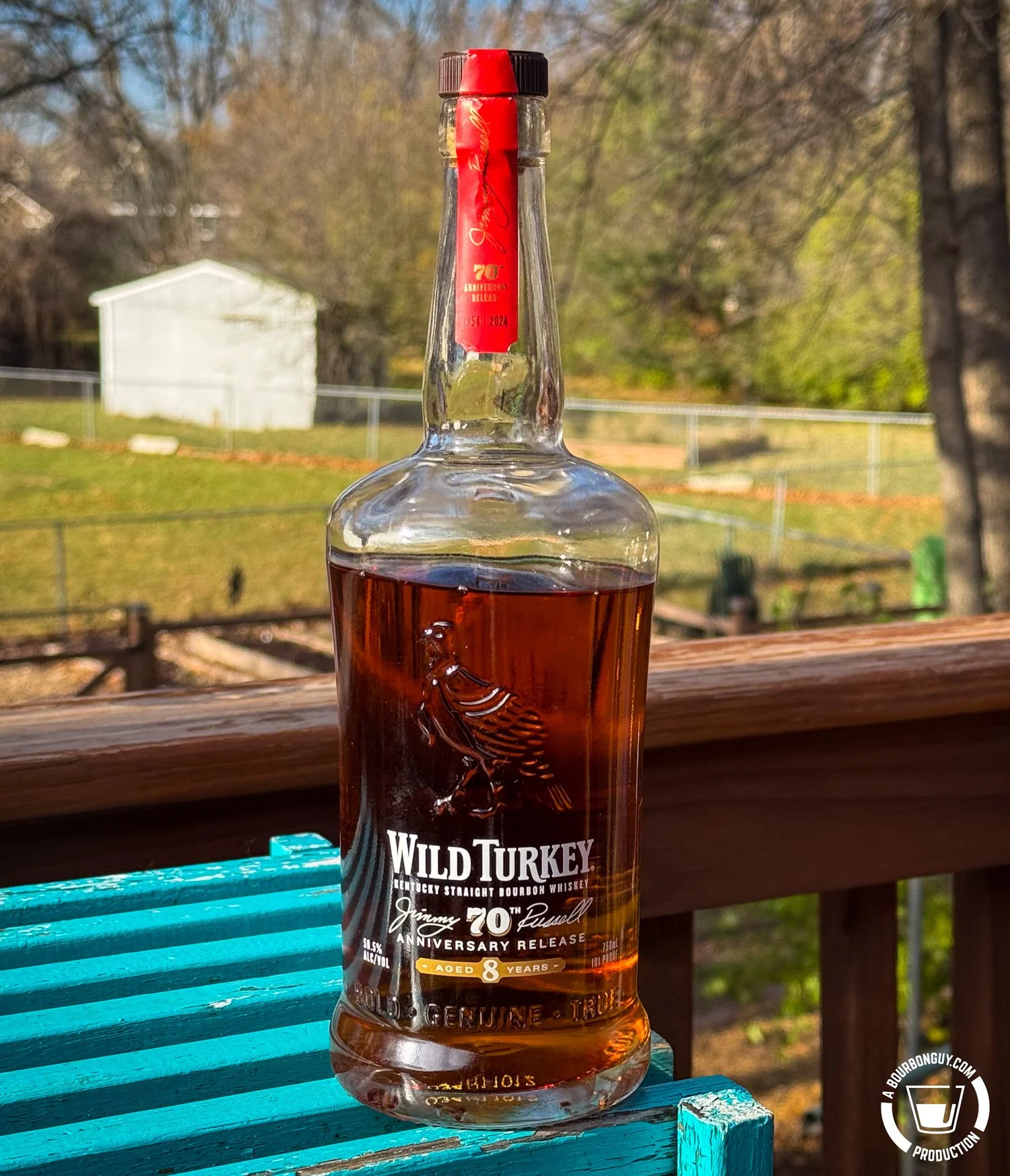 Wild Turkey 8 年オールドボトル 空き瓶 Wild Turkey: Jimmy Russell