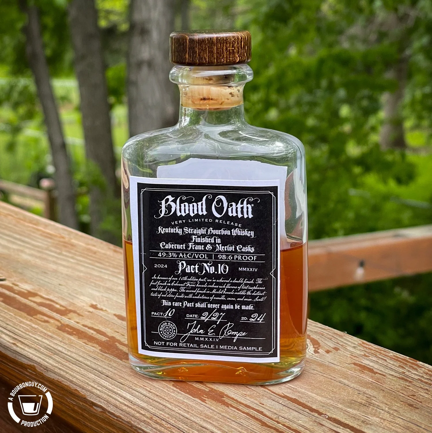 Blood Oath Pact 10 — BOURBON GUY