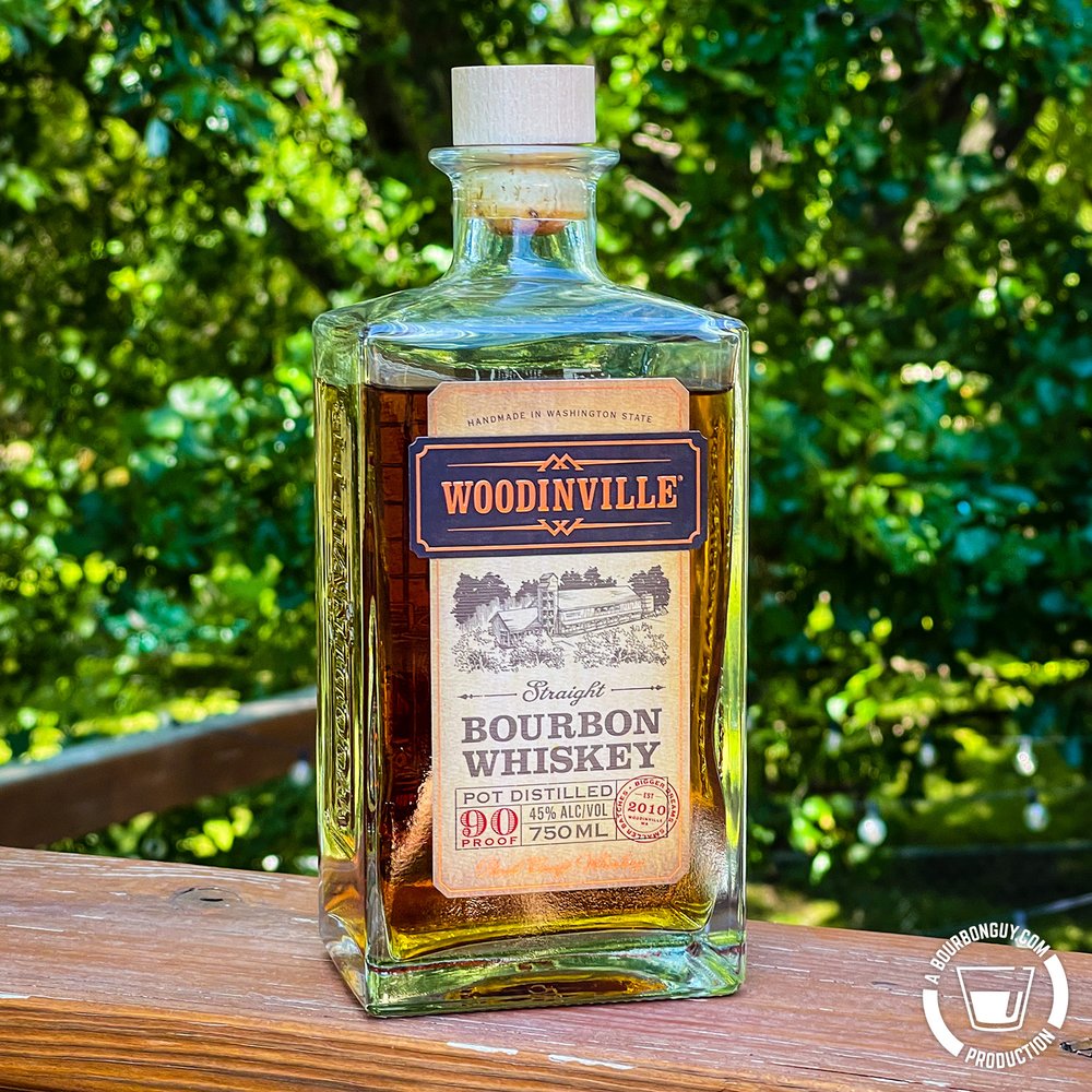 IMAGE: Woodinville Straight Bourbon Whiskey, 90 proof, pot distilled.