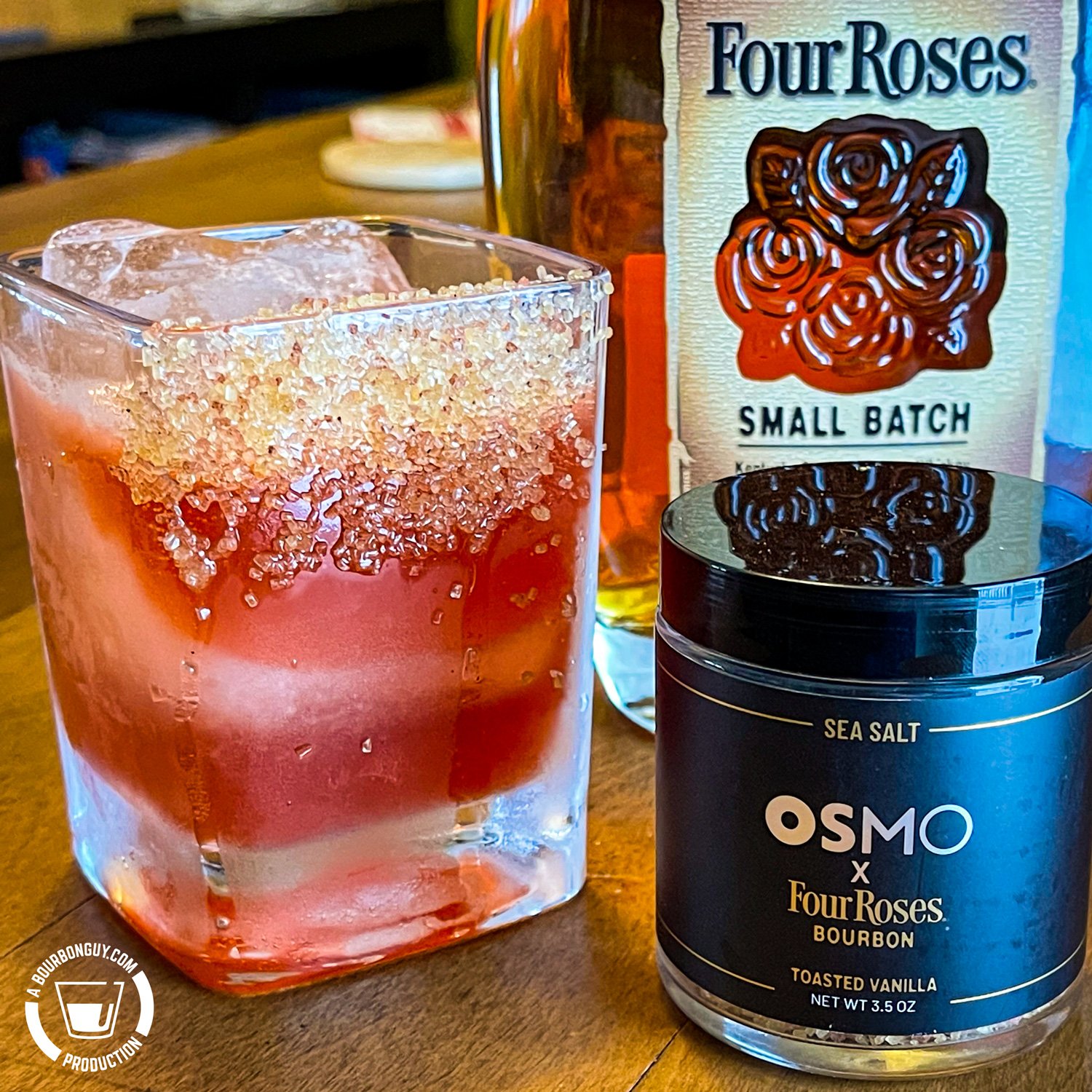 OSMO Salt x Four Roses Toasted Vanilla Bourbon Salt — BOURBON GUY