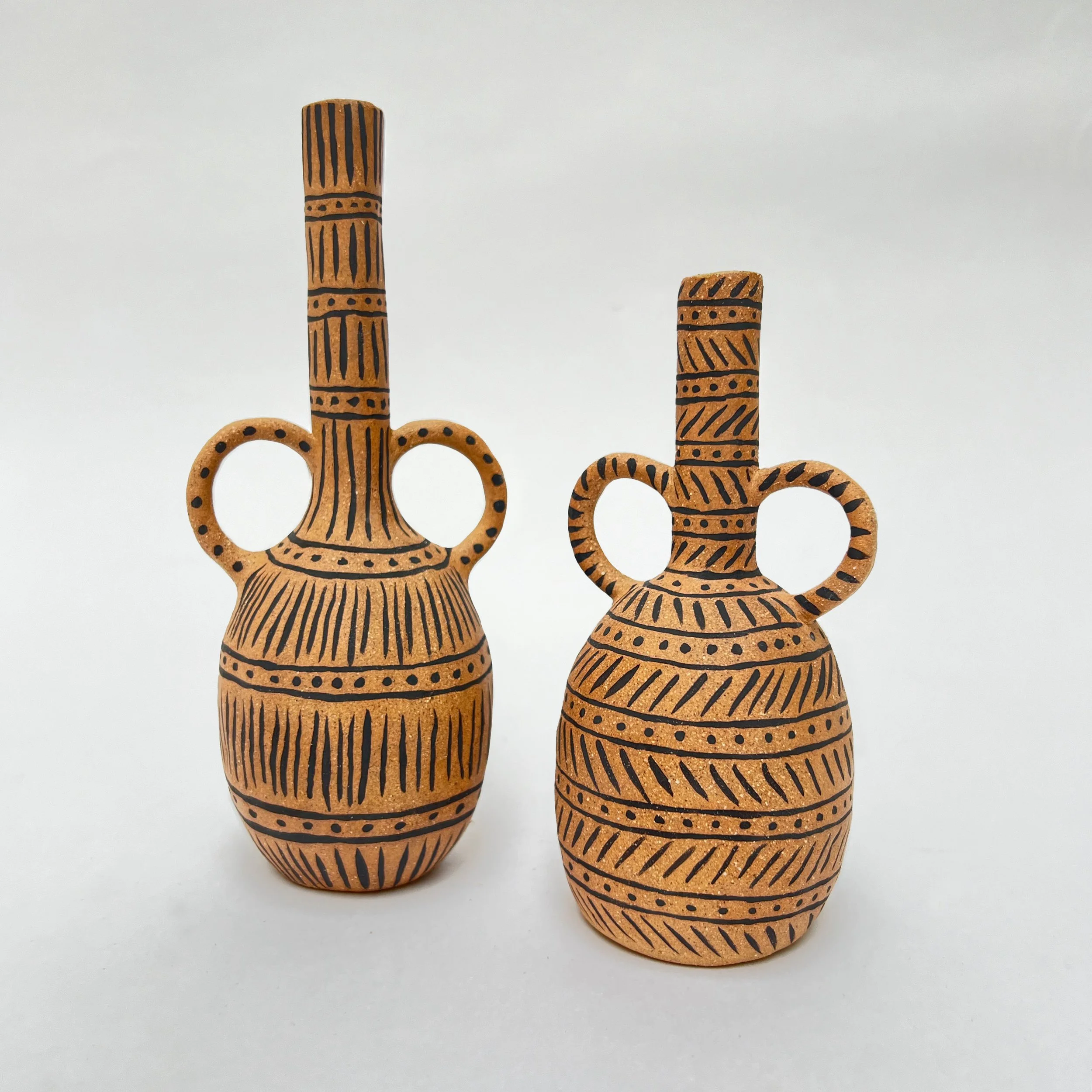 Two Bud Vases