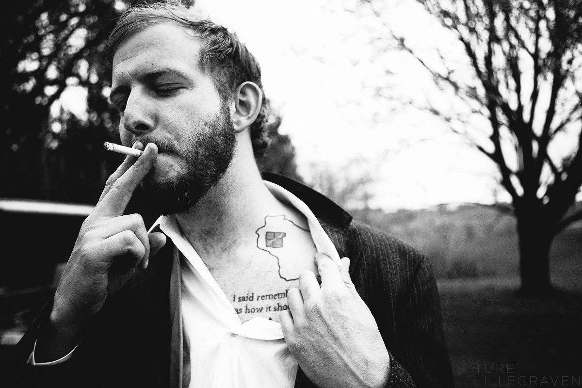 Bon+Iver++by+Ture+Lillegraven