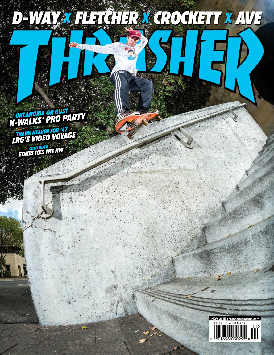 Thrasher Nov 2015 Cover