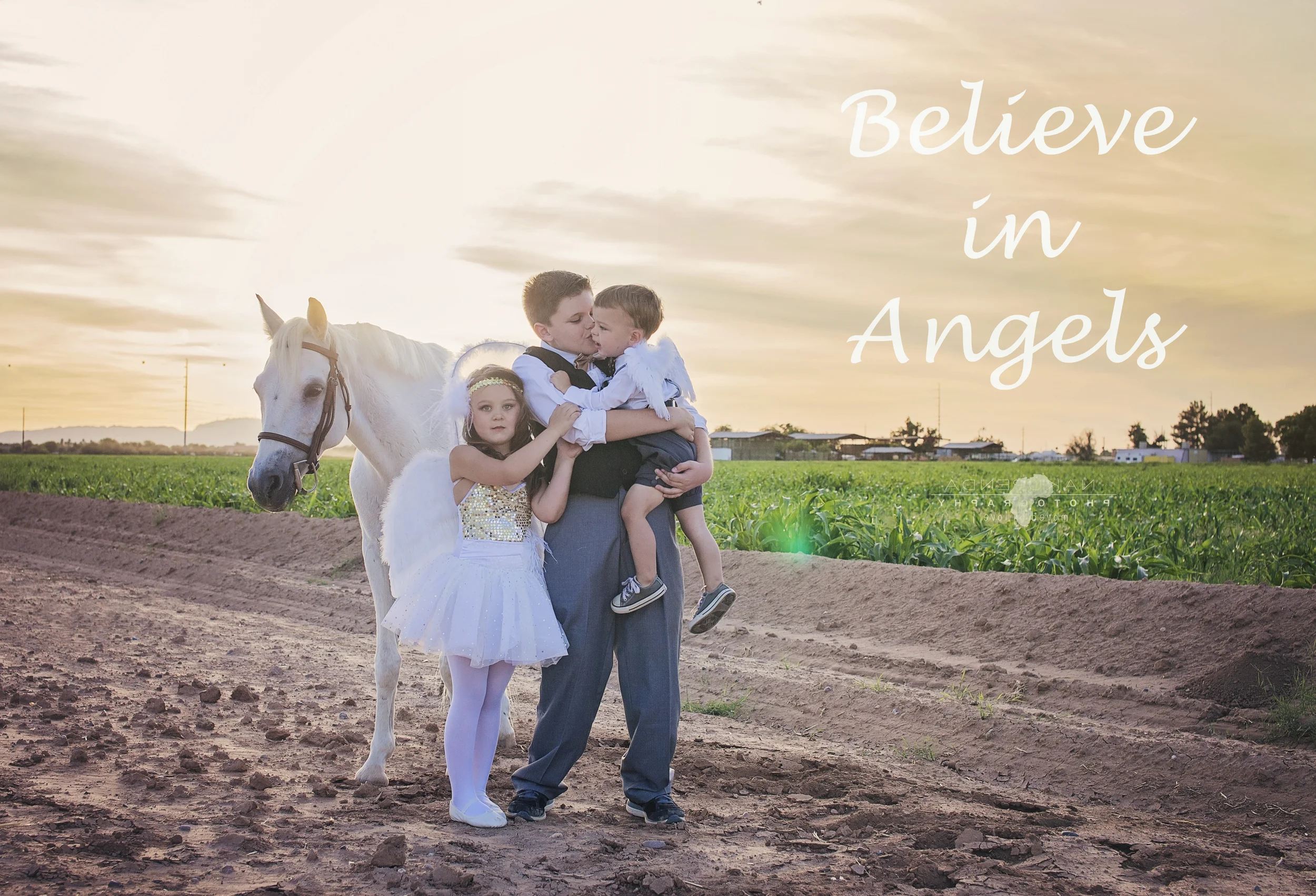Believe in Angels//A special edition Ponies & Pearls//Arizona Child Photographer
