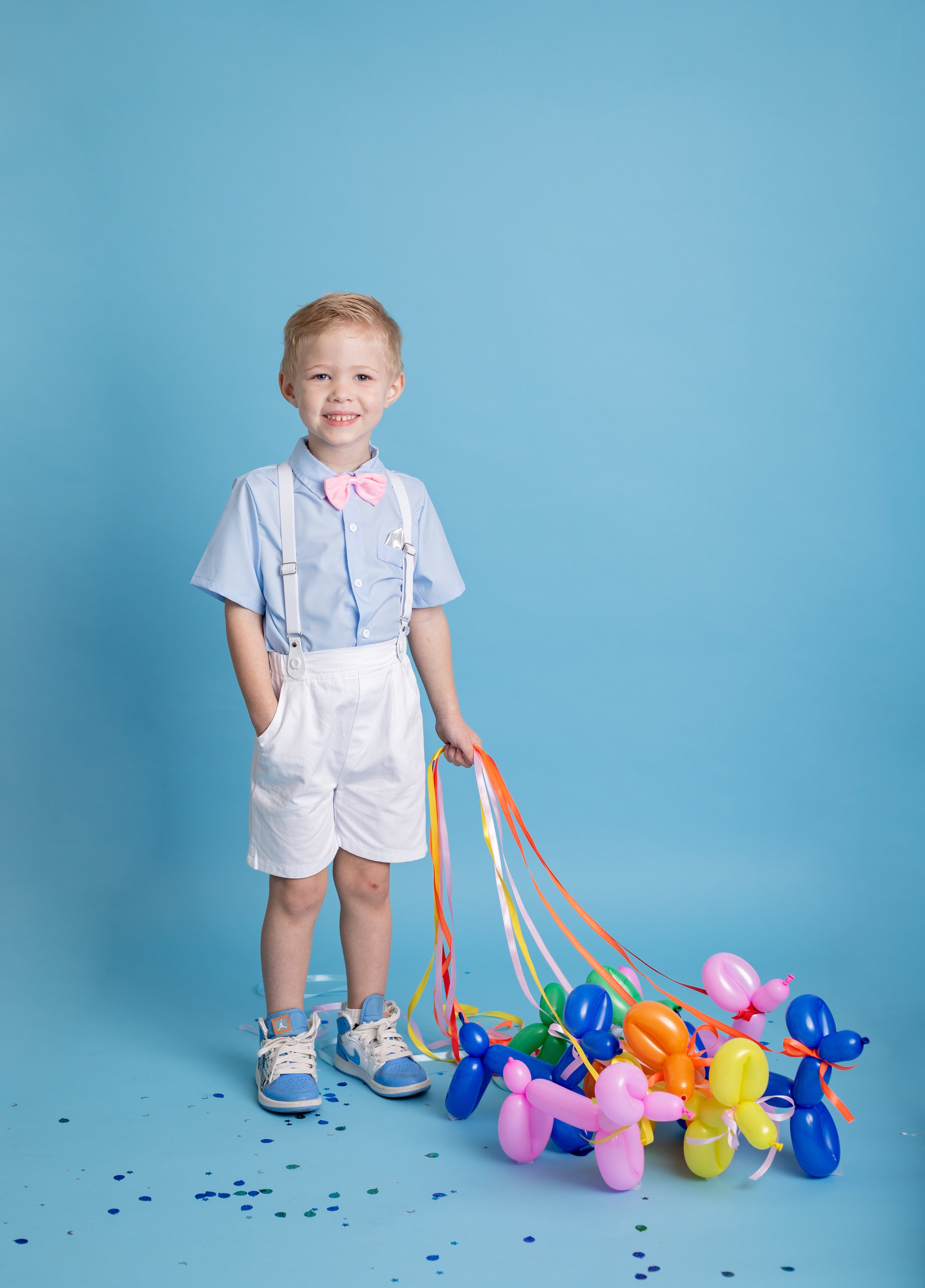 Balloon Dogs and Big Smiles: A Fun Birthday Photo Session in Gilbert, AZ