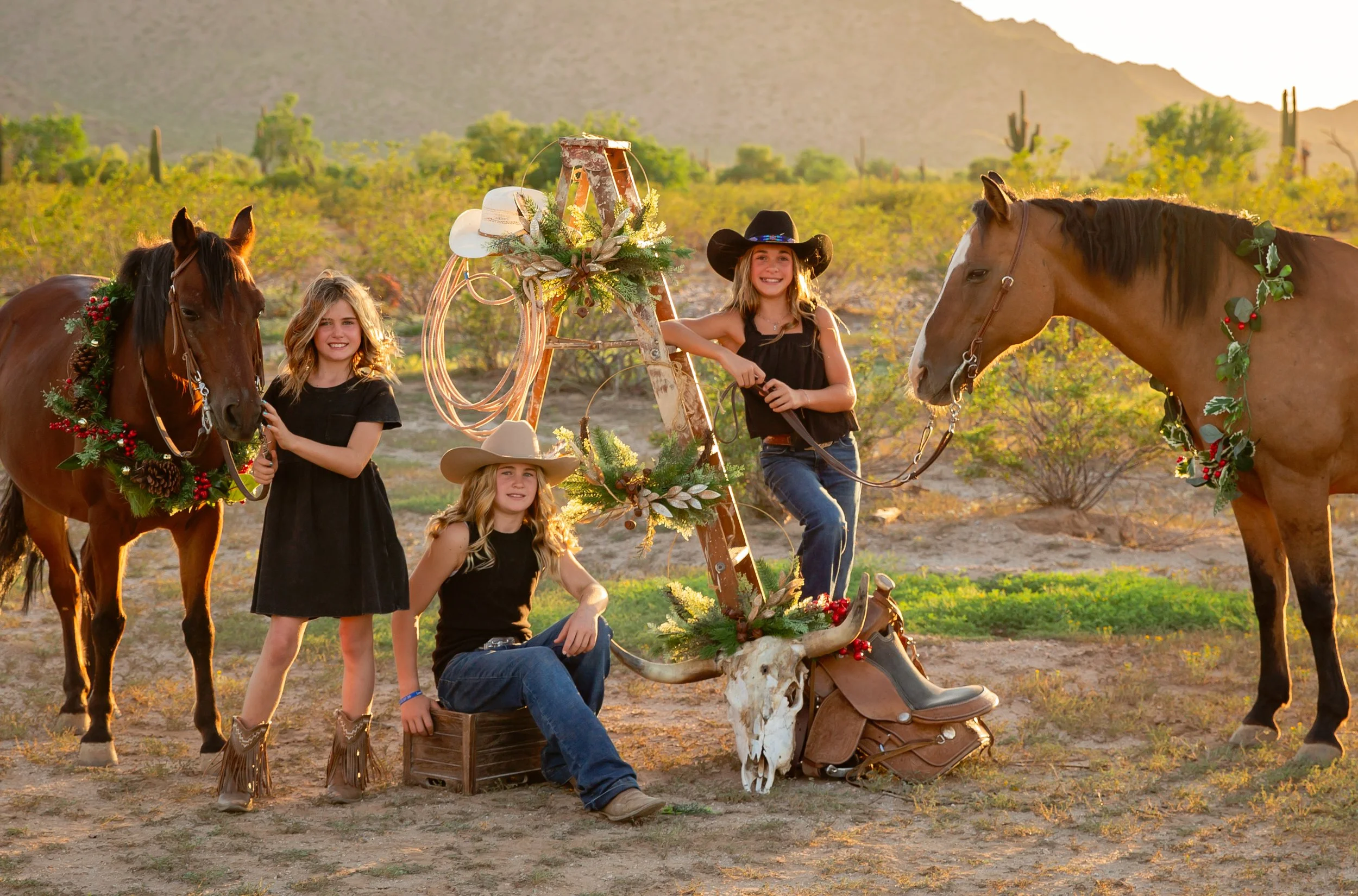 Cowboy Christmas- Family Sessions (Deposit only)