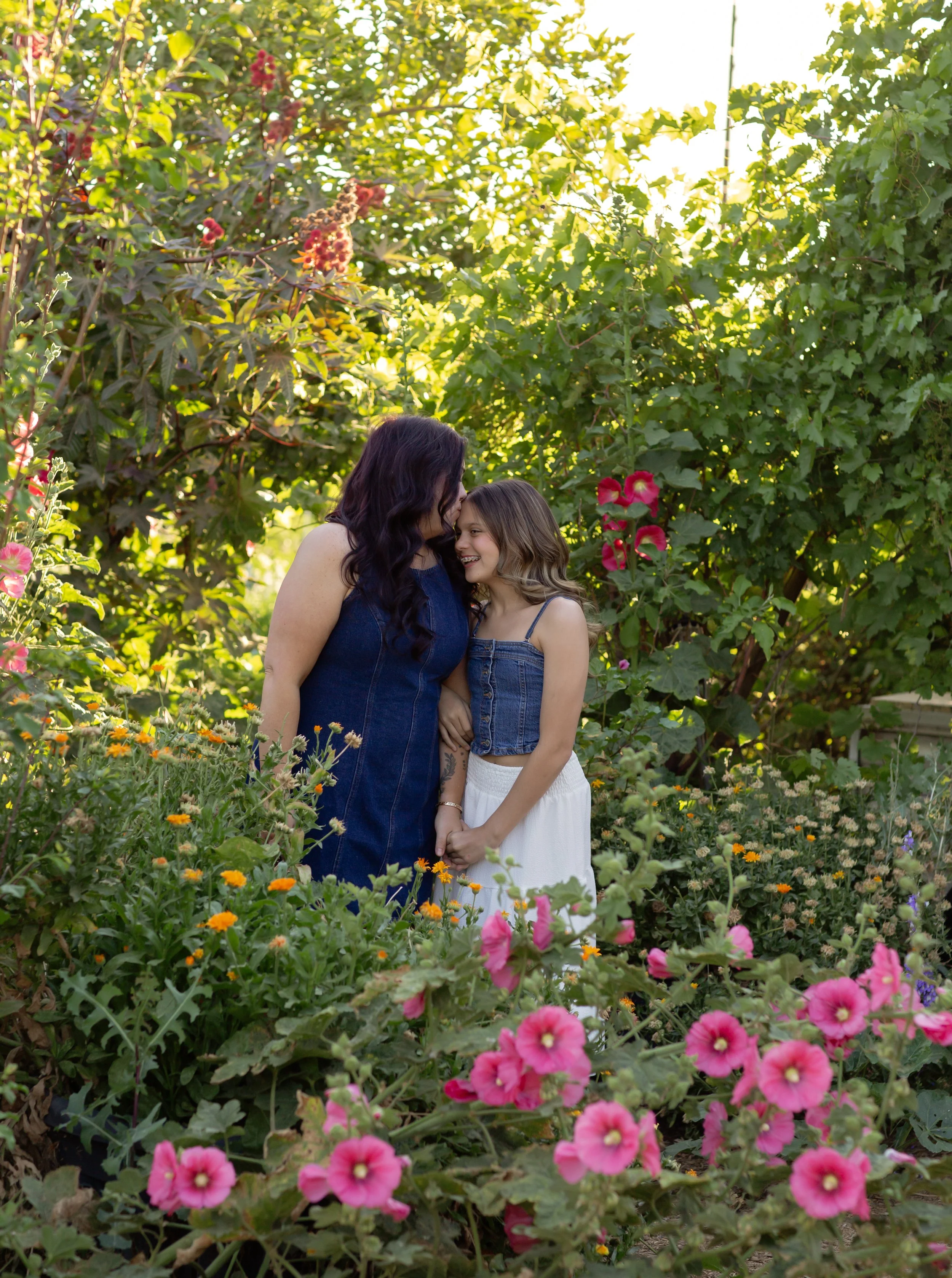 Mom + Me Pictures at the Flower Farm