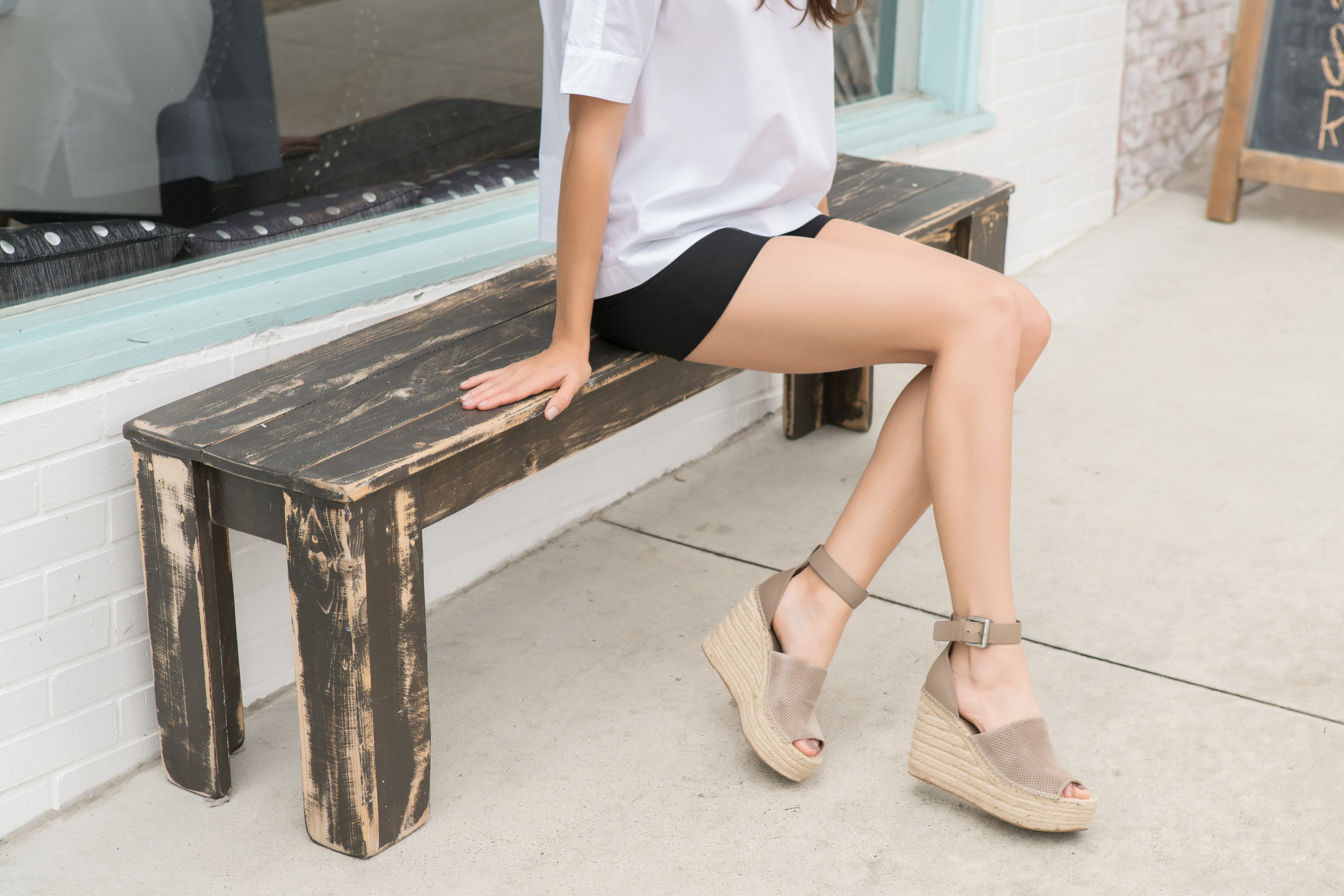 Espadrille Escape Campaign ad for Marc Fisher