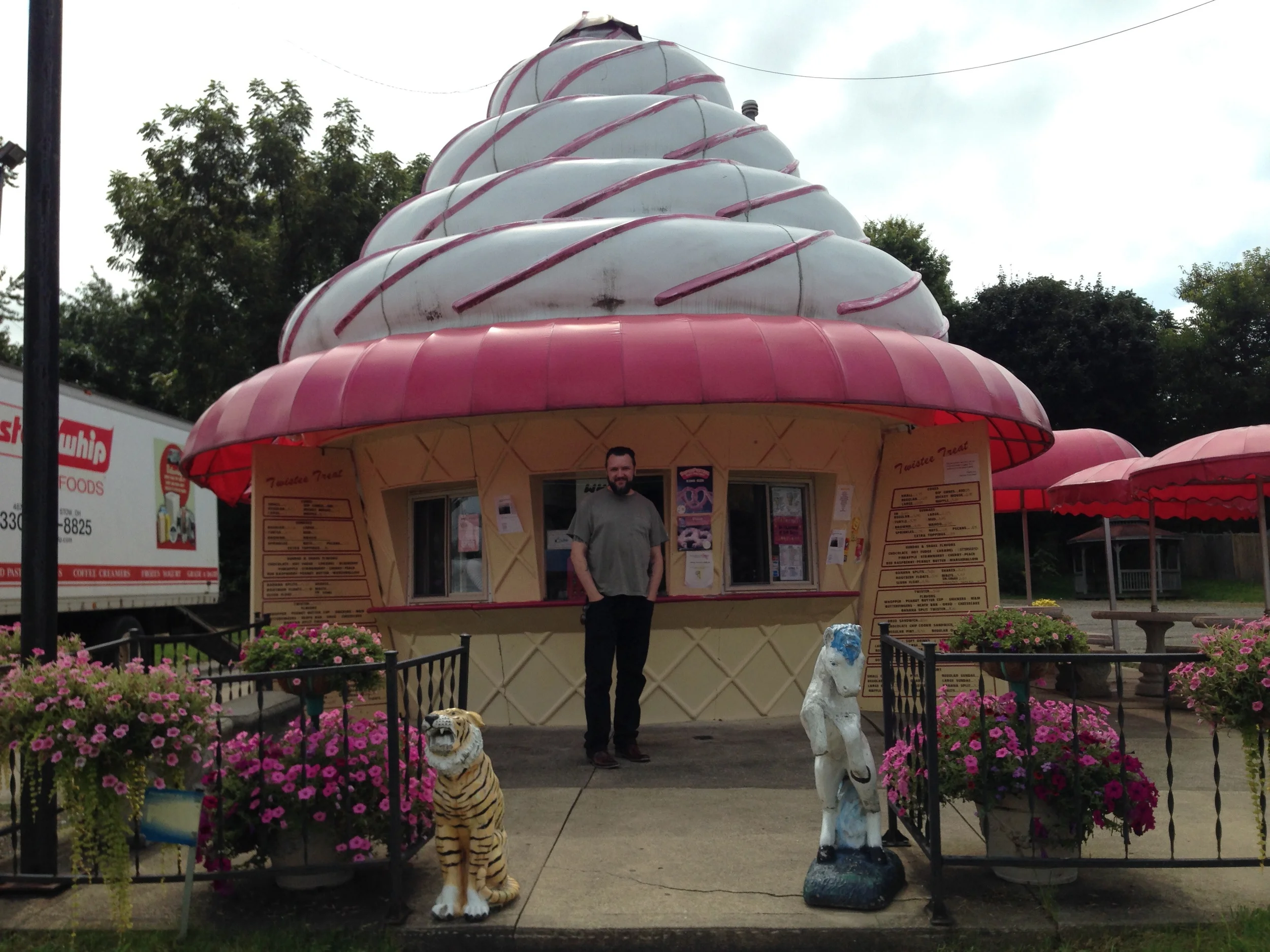 D at Twistee Treat, somewhere in Ohio