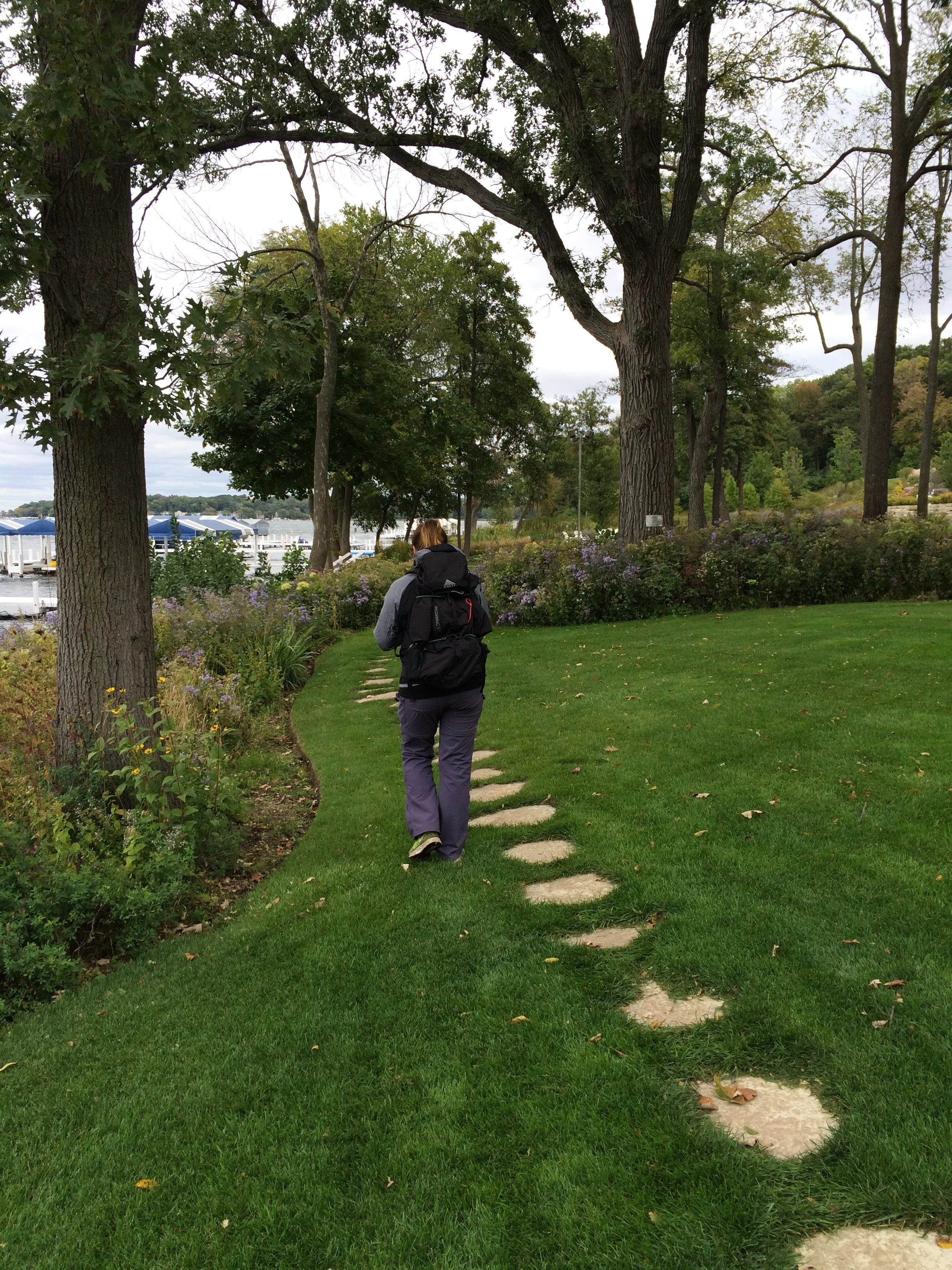 Just rucking through somebody's back yard.