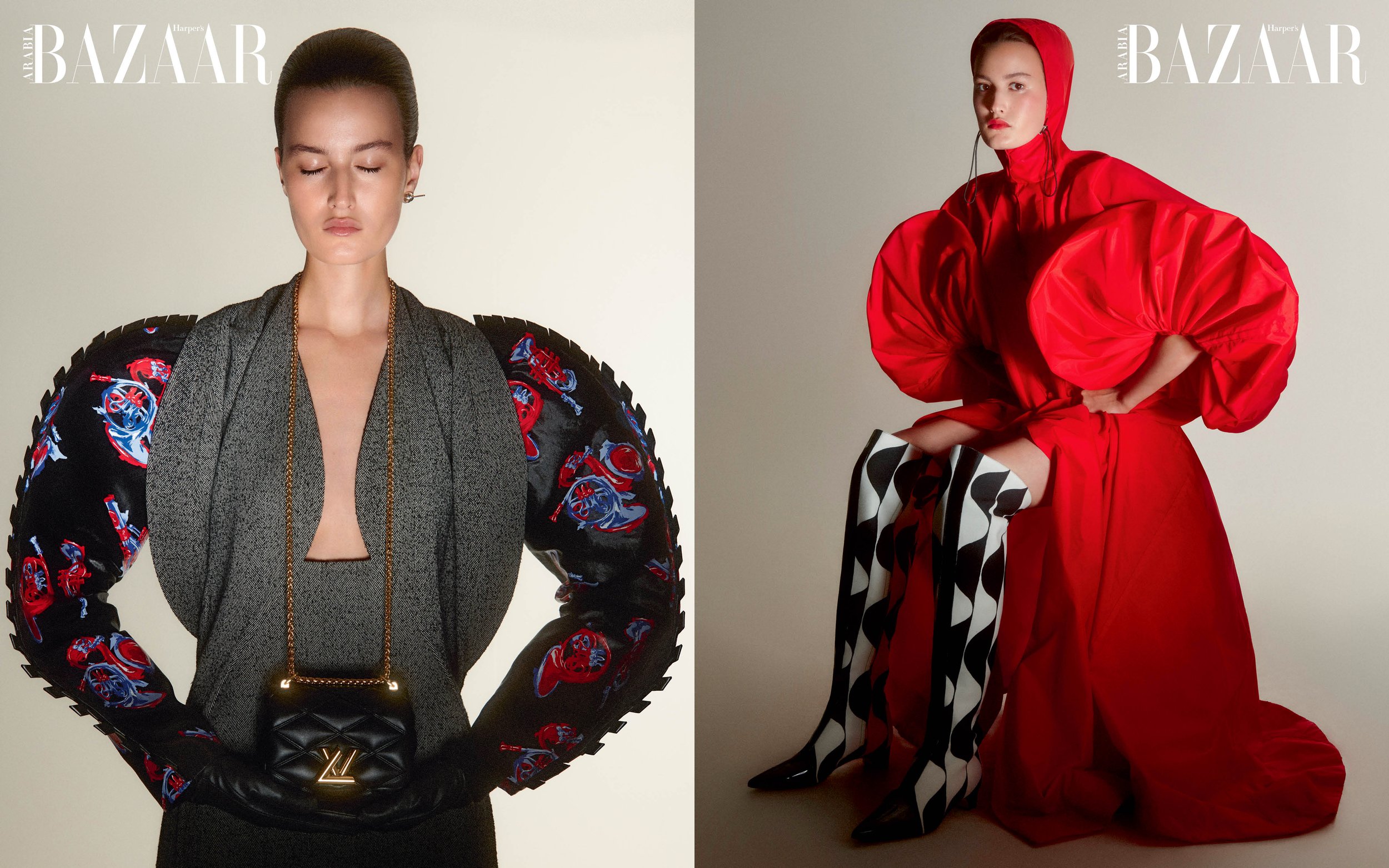 Noor Elliot @ Premier Models for Harpers Bazaar Arabia
