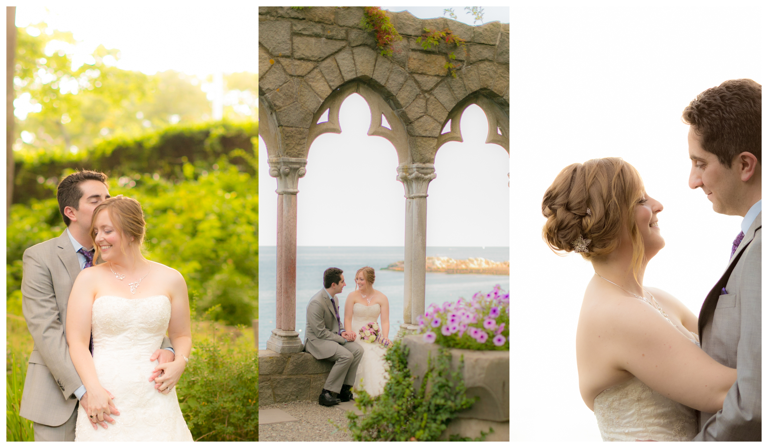 Erin & Tony - August 2014 at Hammond Castle