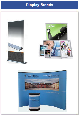 Wide Selection of Display Stands Available