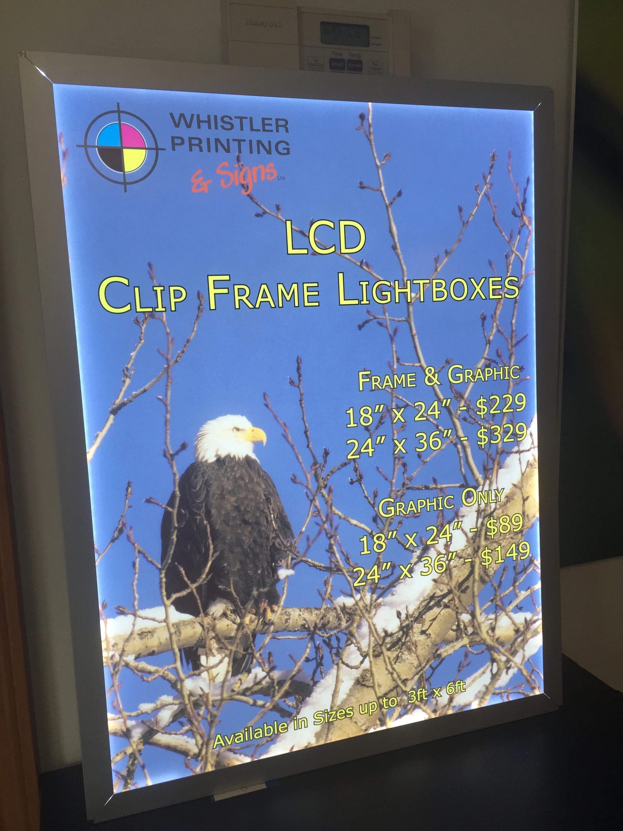 New Backlit Light Box