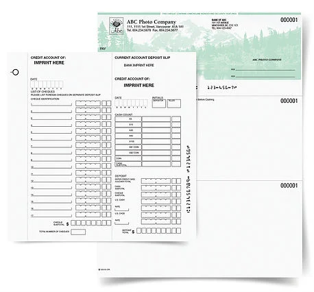 Laser computer Cheques