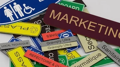 Laser Gravoply signs