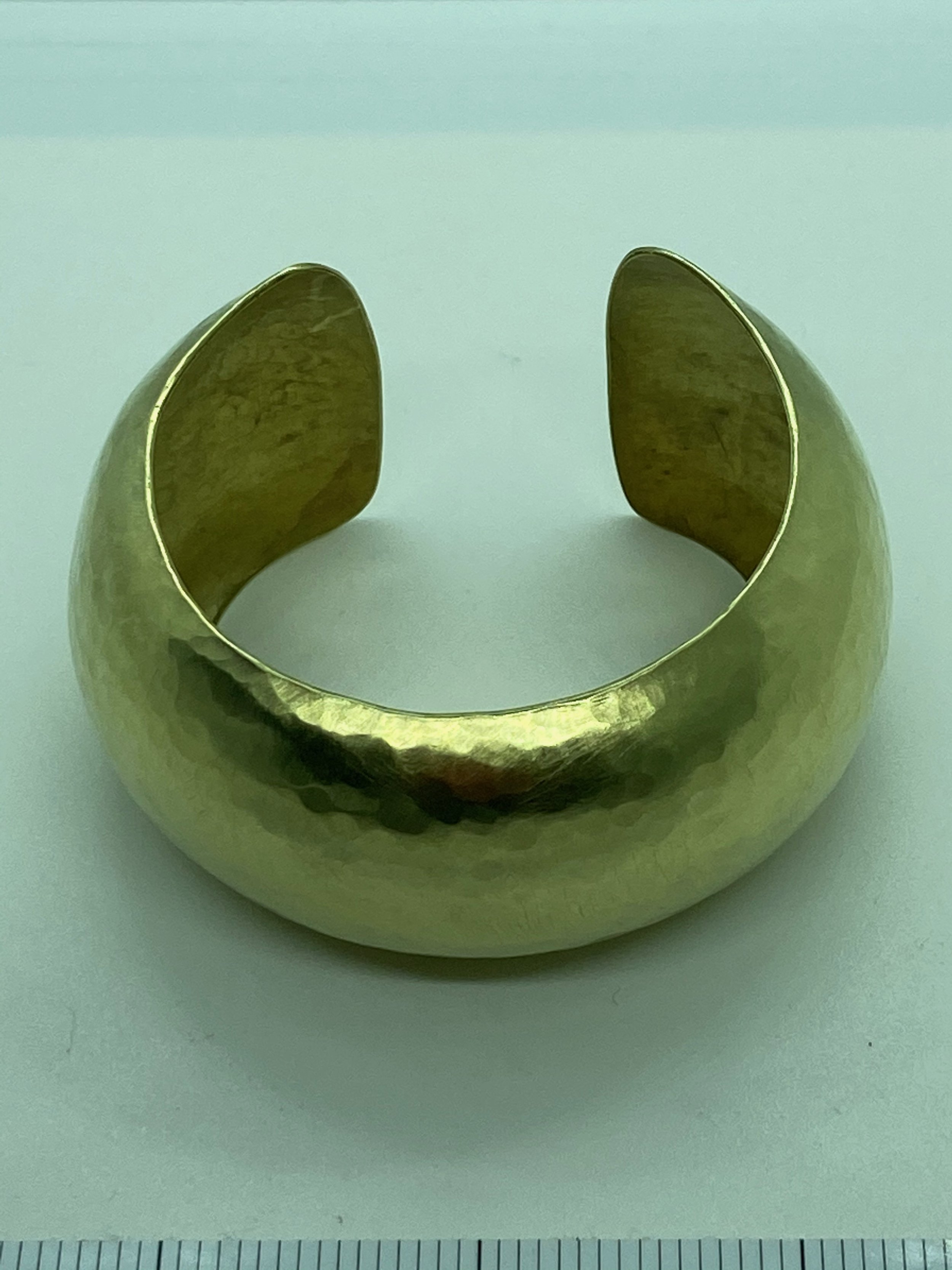 Convex Brass Cuffs