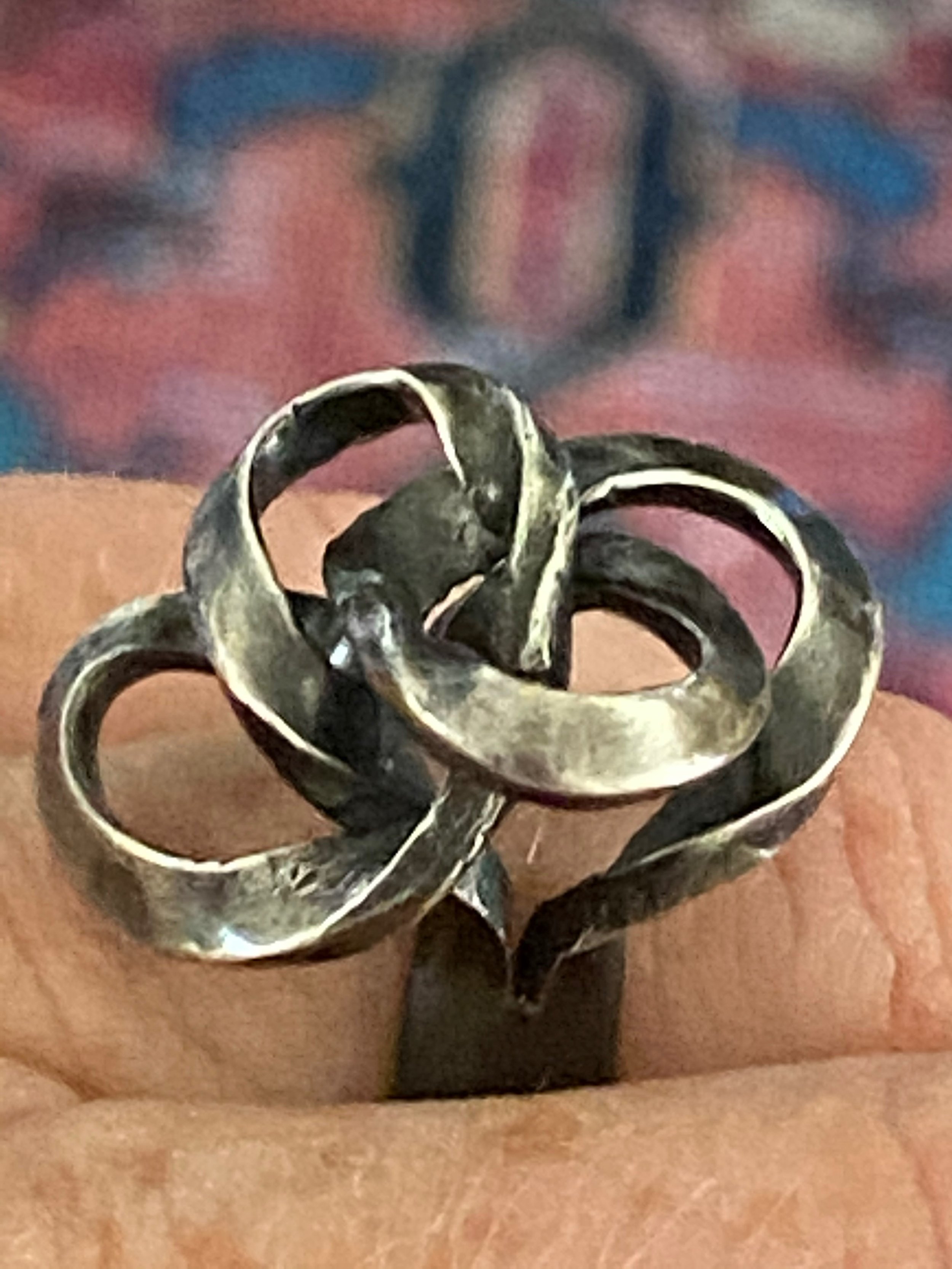 Double Knot Sterling Ring