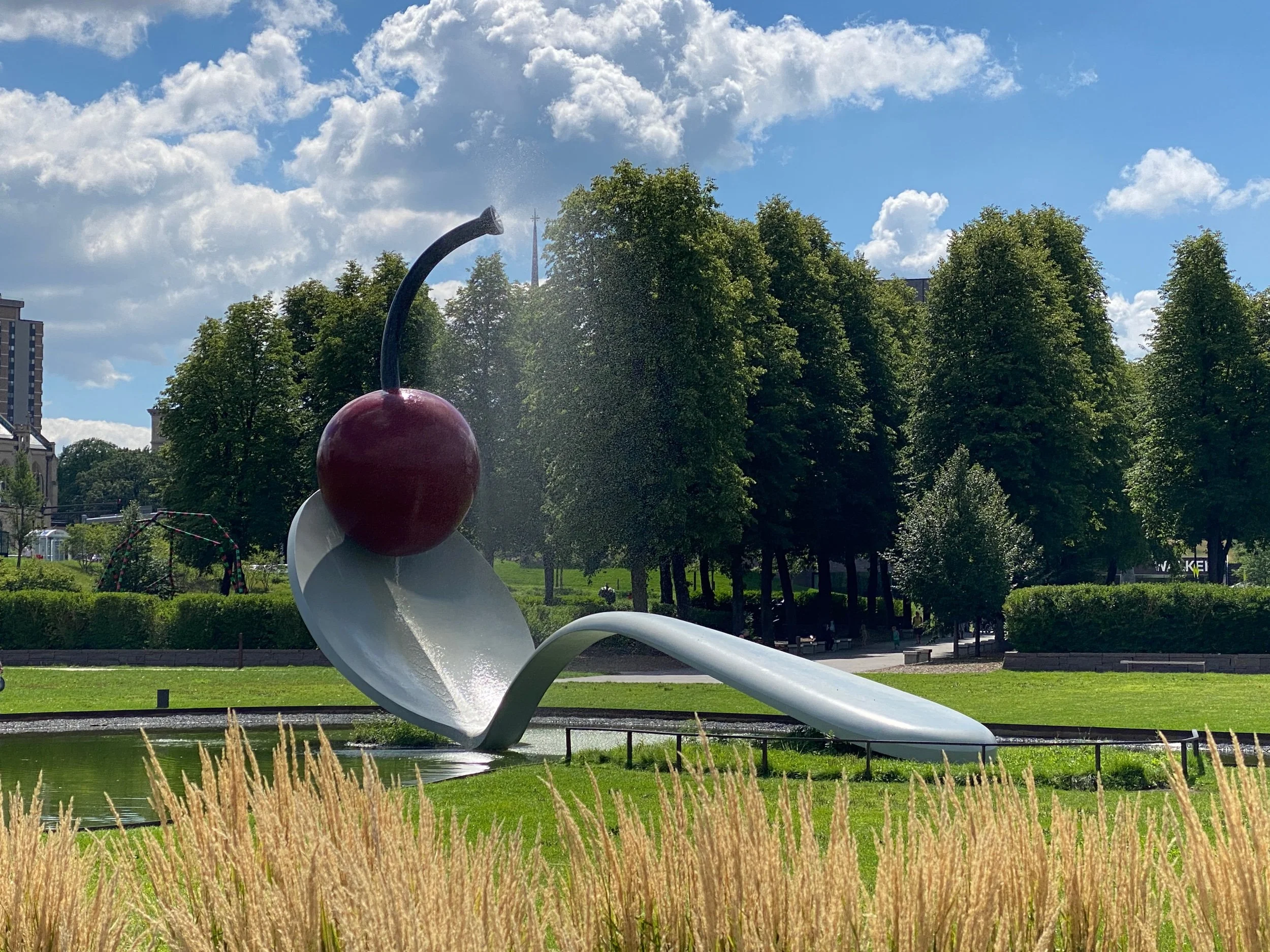 Spoonbridge and Cherry-Claes Oldenburg and Coosje van Bruggen 