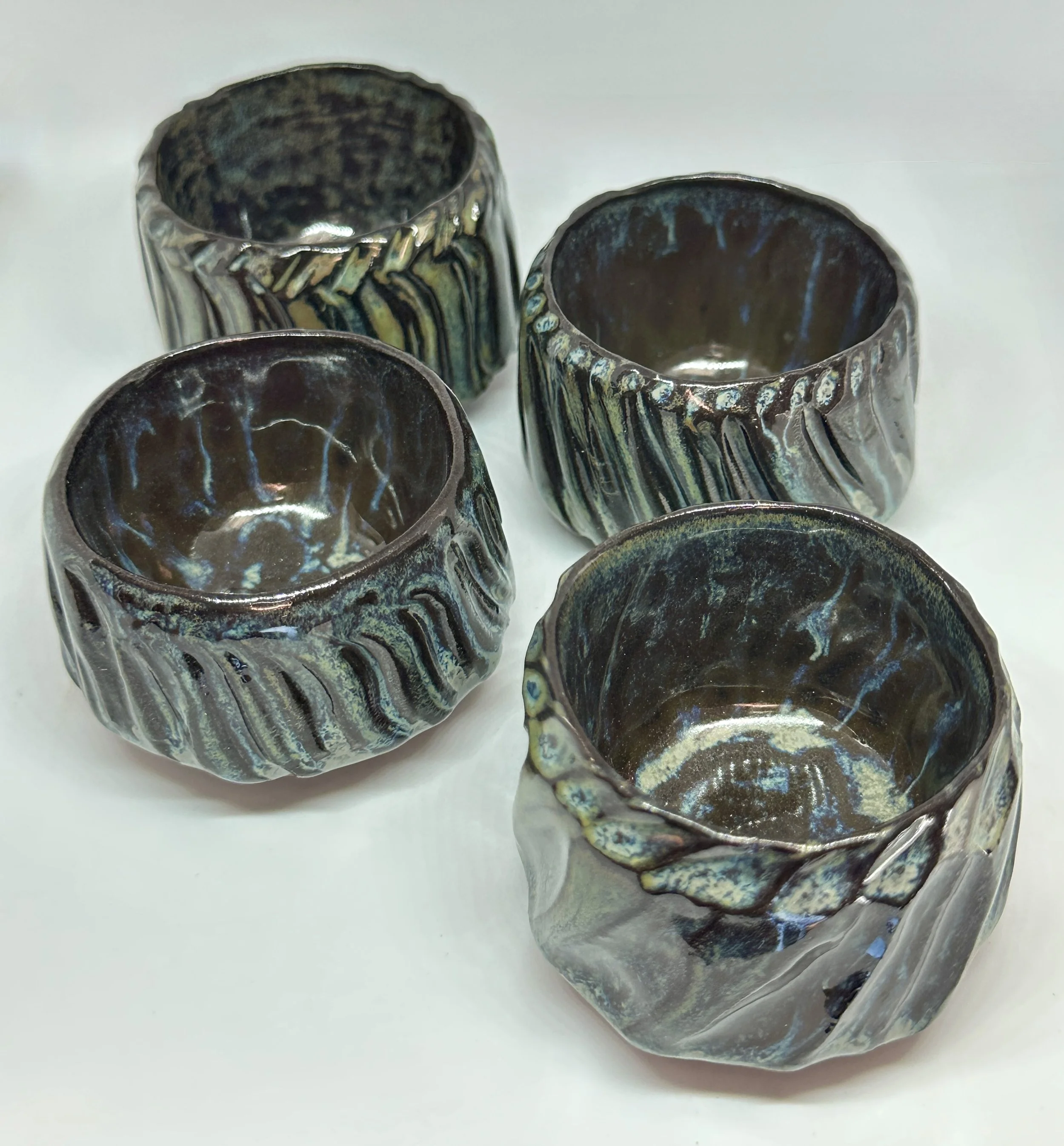 Kuriyuki Yunomi (black clay)