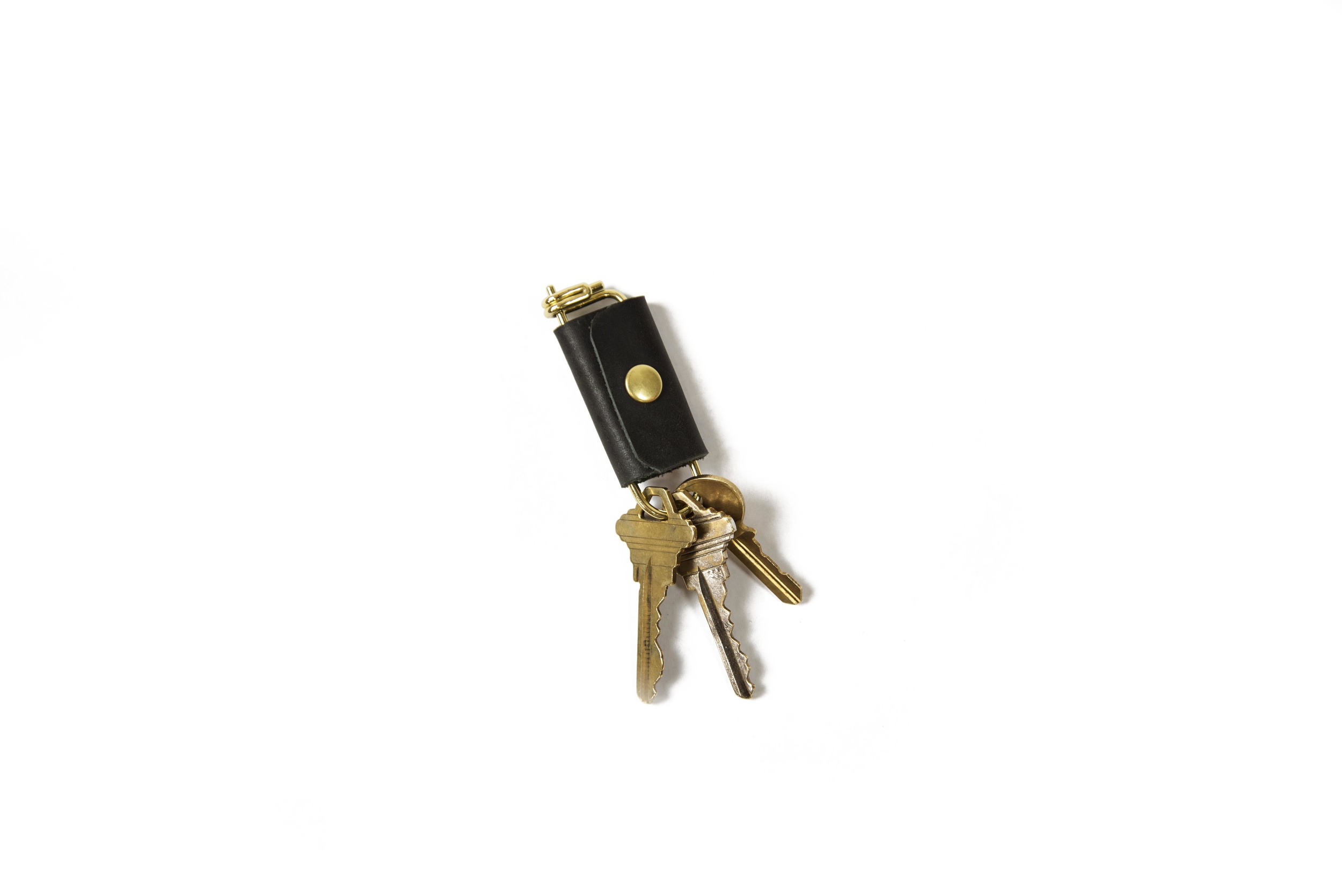 Leather Wrapped Key Carrier — 1.61 Soft Goods