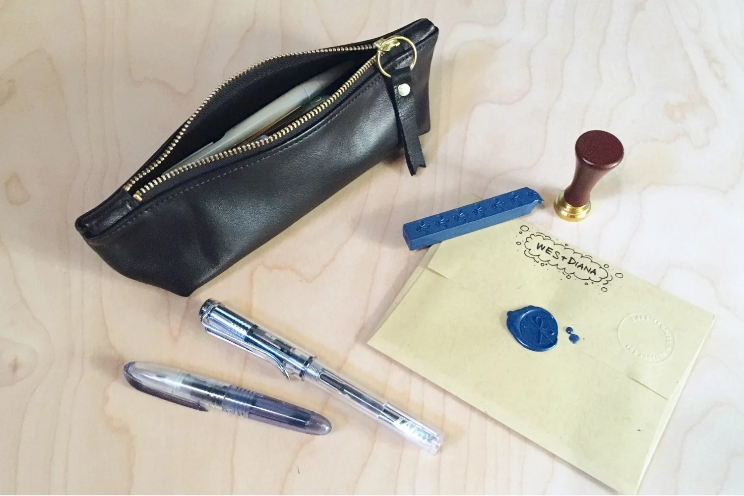 1.61 Soft Goods - Zipper Pen Case