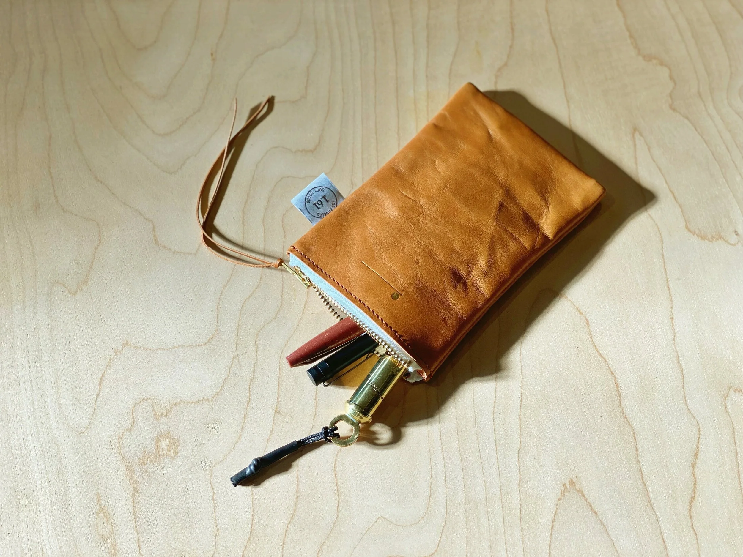 1.61 Soft Goods - Paperback Pouch-Leather