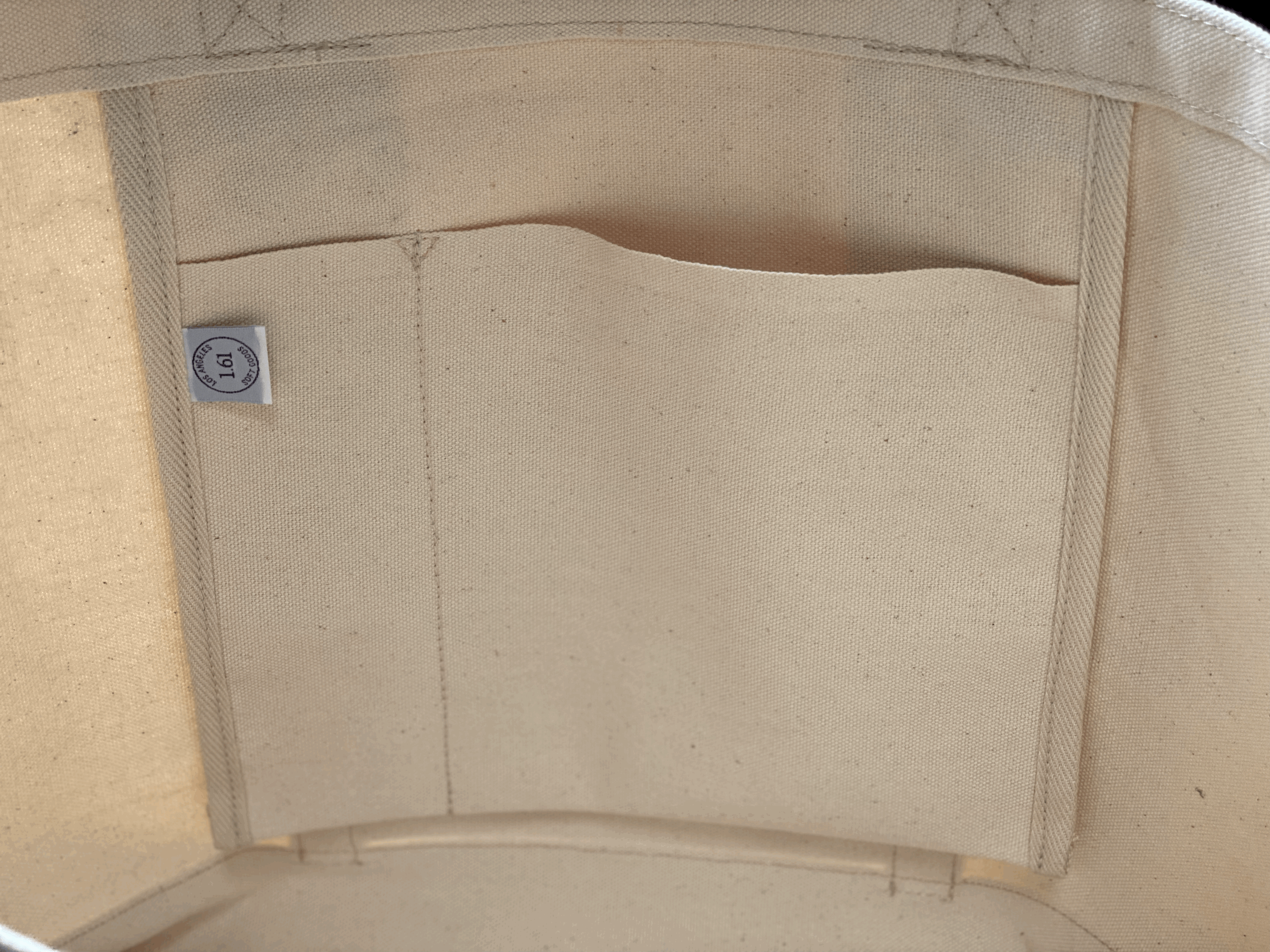 1.61 Soft Goods - Inside Pocket - Add on for General Tote
