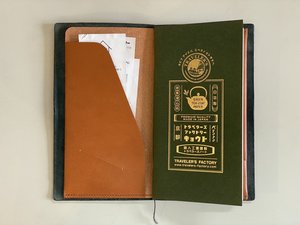 Original leather insert by 1.61 Soft Goods, high quality leather insert for  Traveler's Notebook — 1.61 Soft Goods