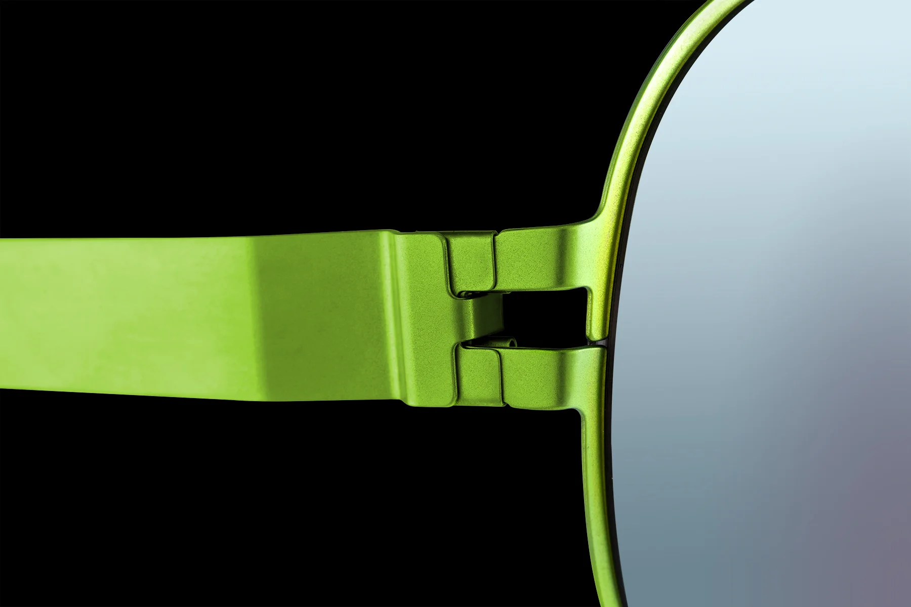 Lime Green Franz Sunglasses
