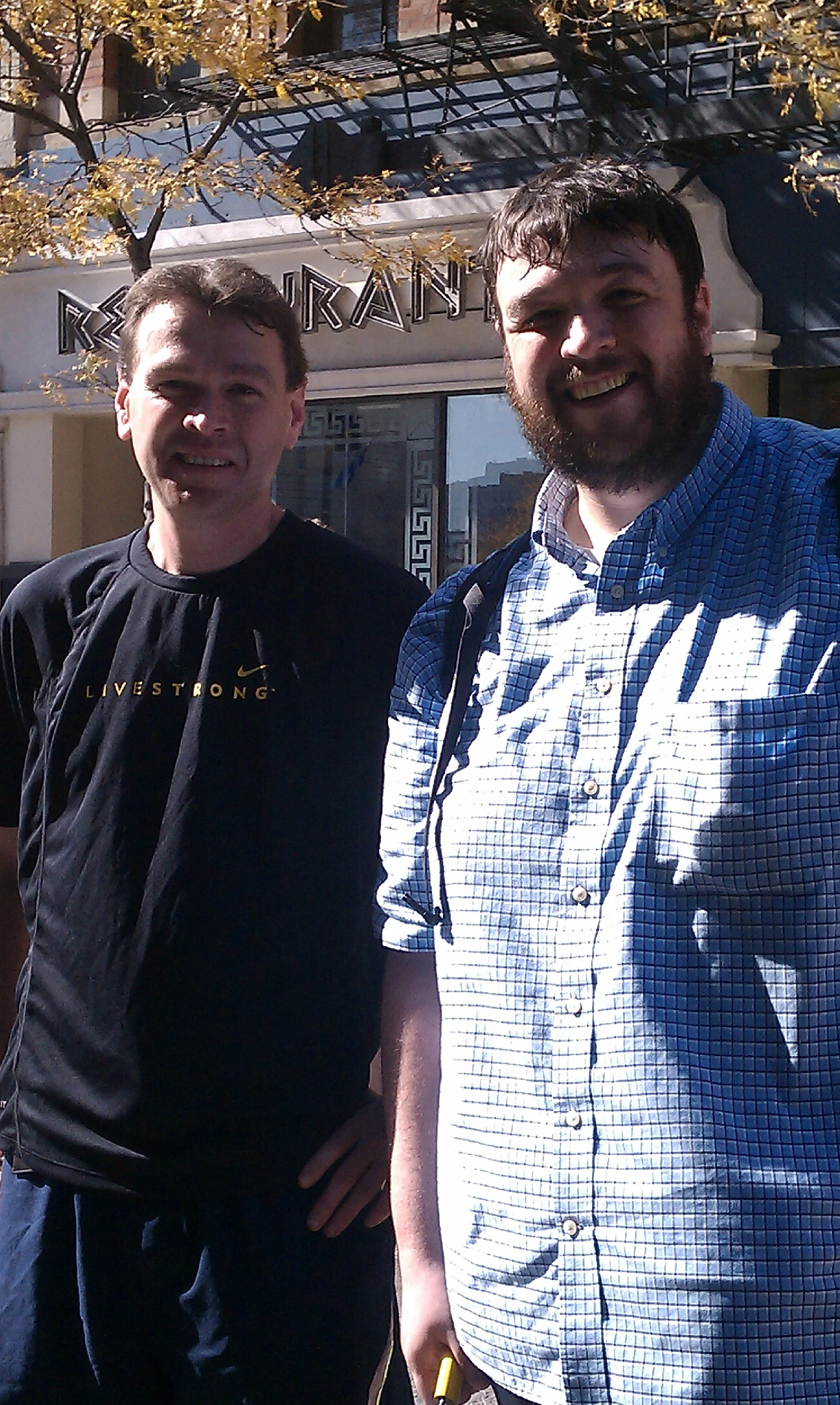 The day after...the marathon