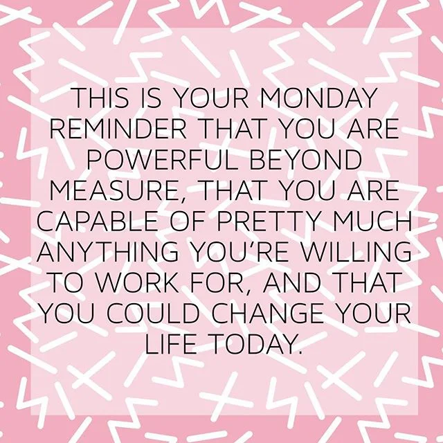 And if you’re not ready to change your life, start with changing your hair. That’s basically the same thing and we have openings this week! 😘😘😘