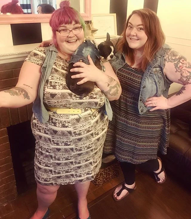 Accidentally tripletting it up at work today with @fancydear and @fancybabypants and it’s kinda cute. #denimvestclub