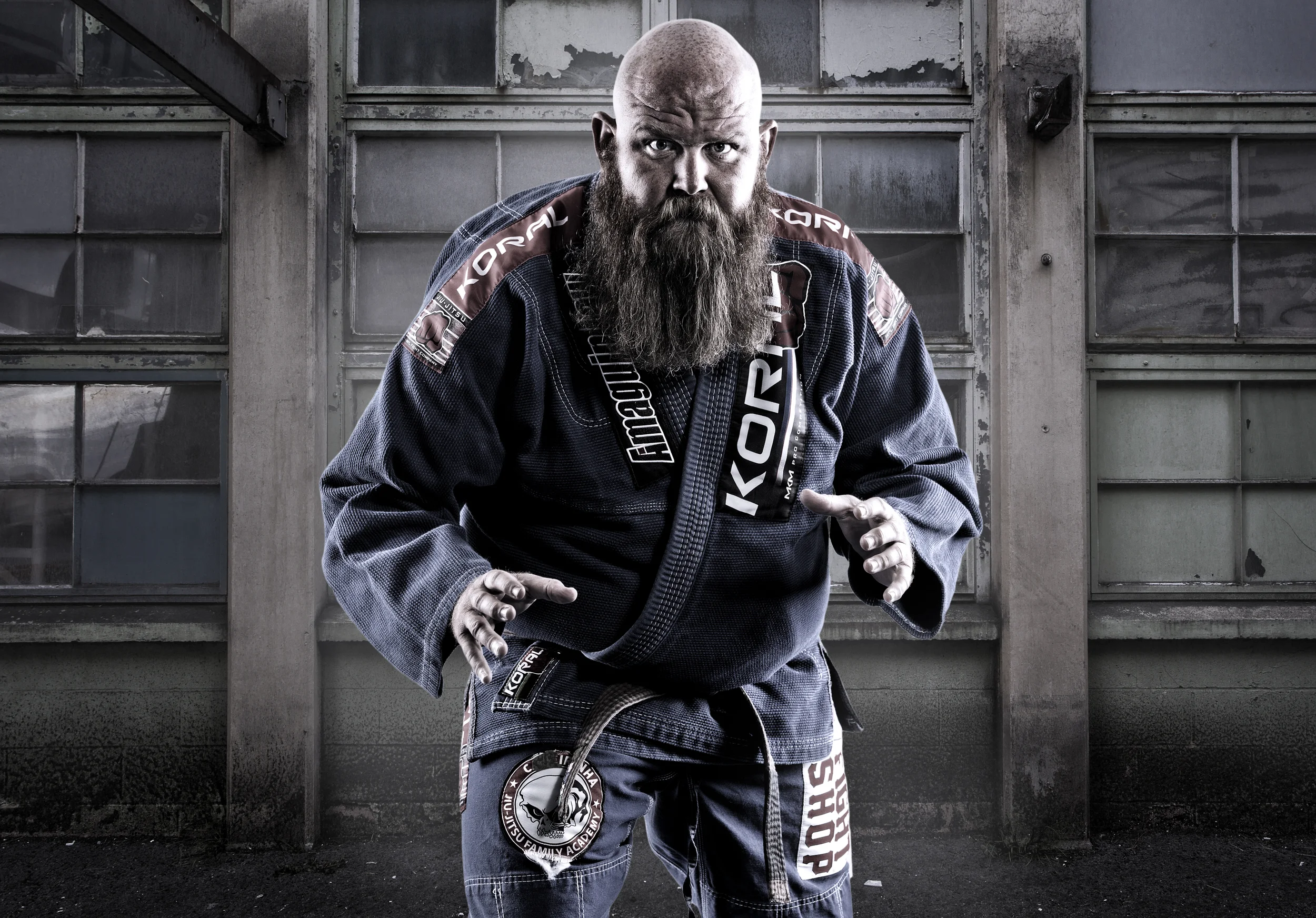 Fee Fi Fo Fum - Brazilian Jiu Jitsu Portrait Series (Copy)