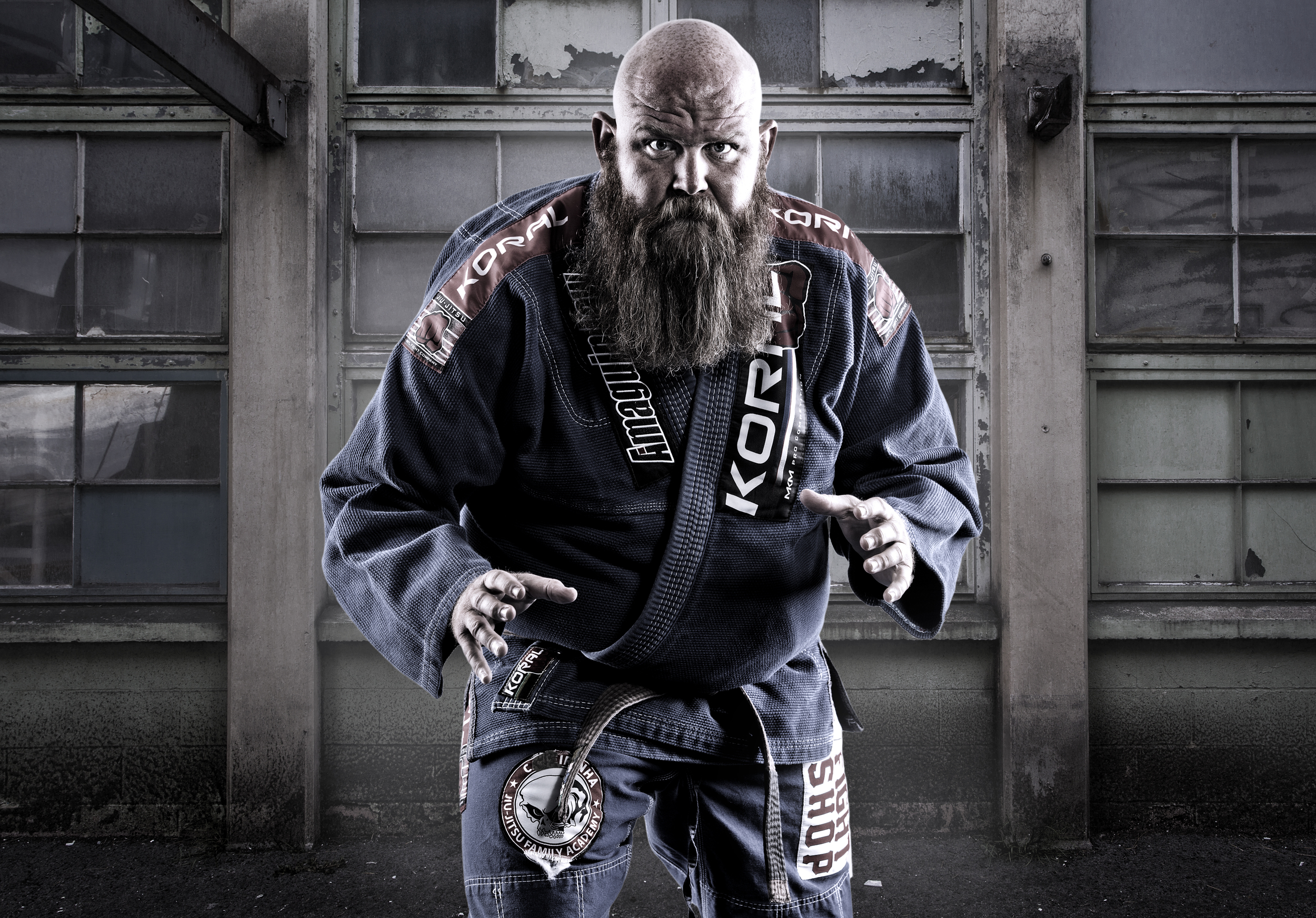 Fee Fi Fo Fum - Brazilian Jiu Jitsu Portrait Series