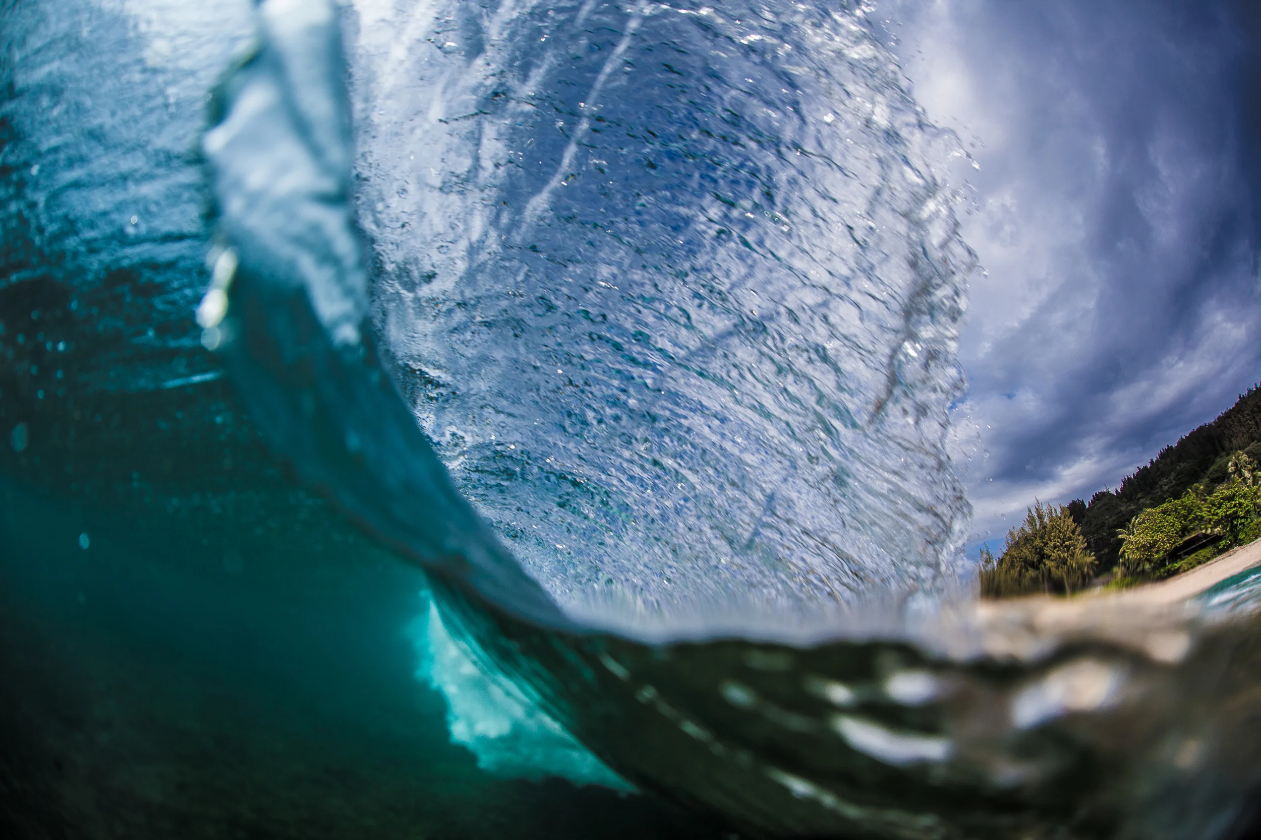 Over Under Wave - North Shore, Oahu, HI
