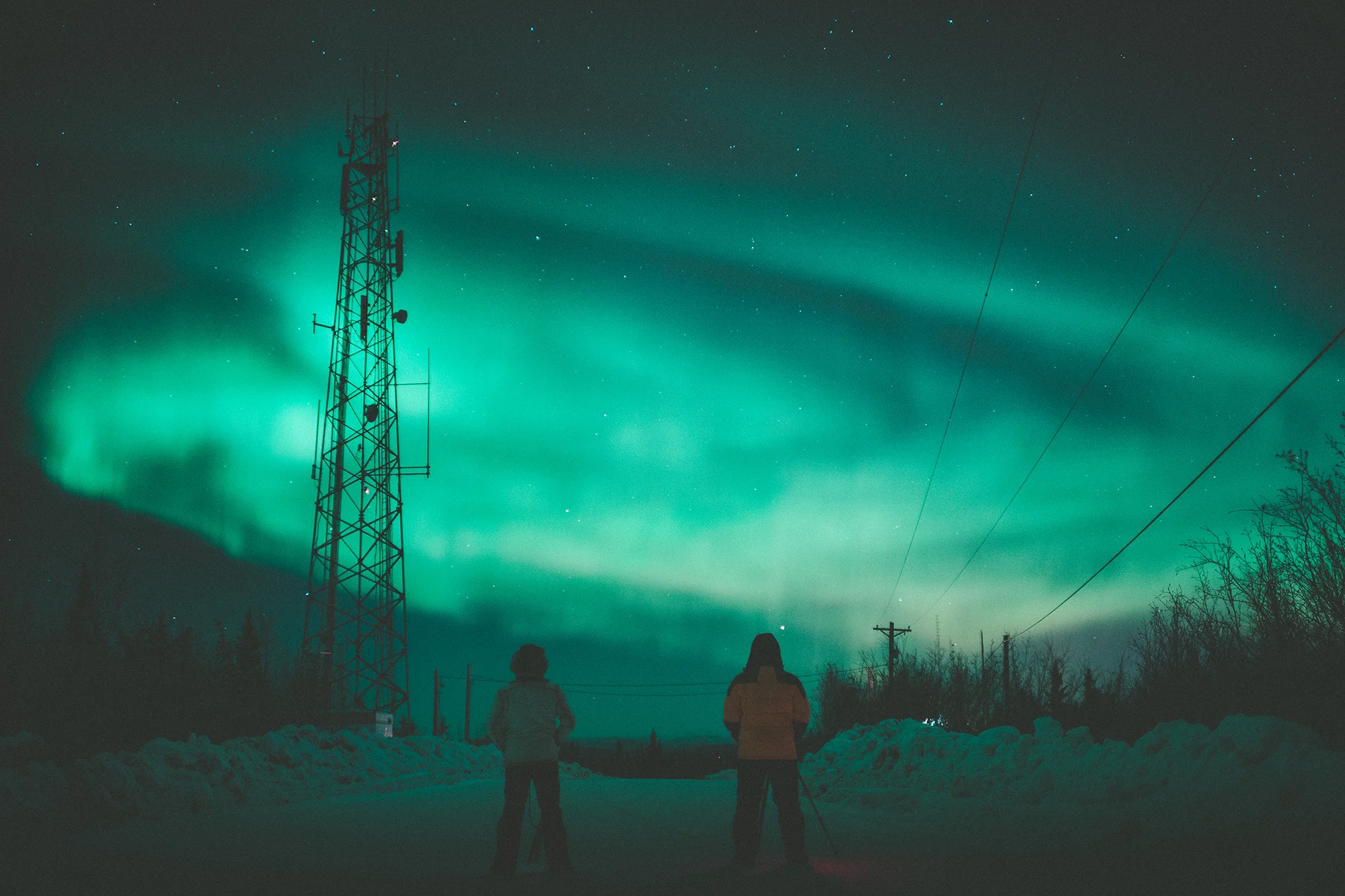 02.07.2016 // drove 7 hours from anchorage, alaska on a whim chasing the aurora and it was totally worth it. definitely changed my life.