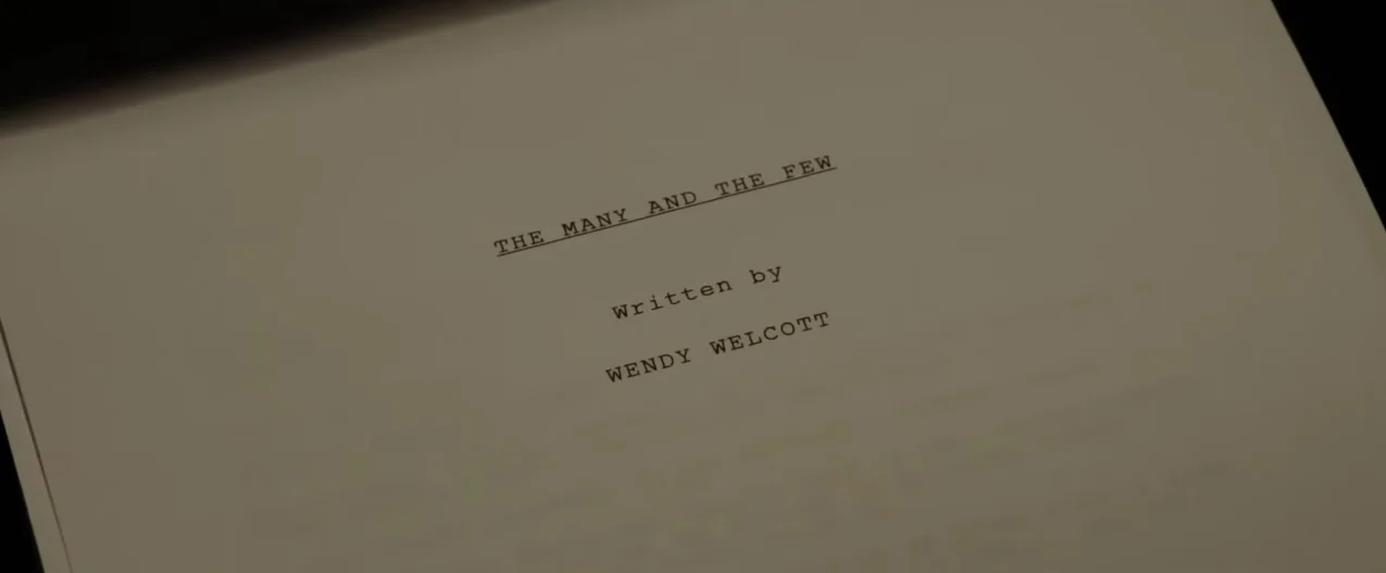 Frodo has a ring, she has her script.